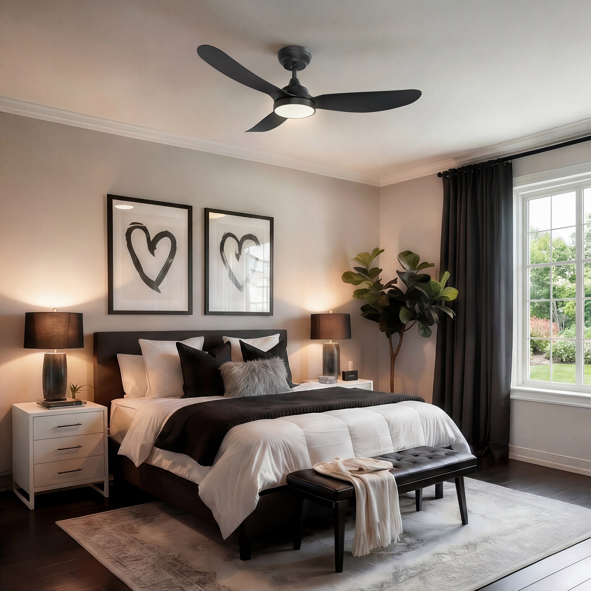 GreenEver CFL-0007-BK Ceiling-Fans - View #14