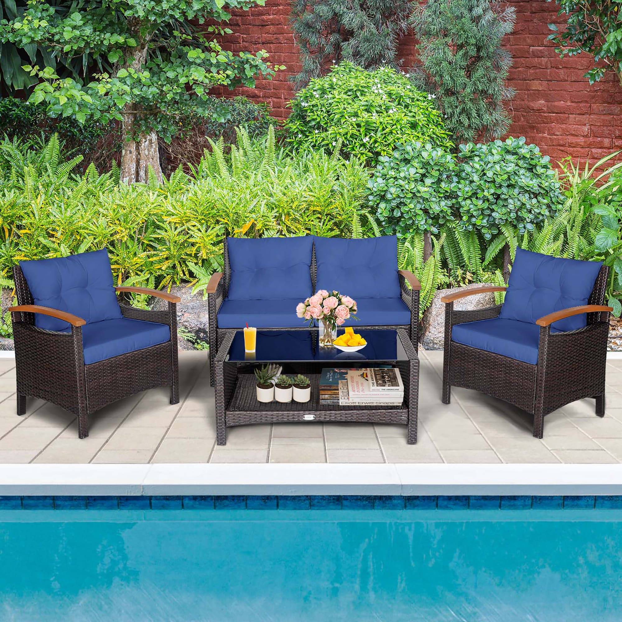 Costway HW69469NY+ Patio-Conversation-Sets - View #7