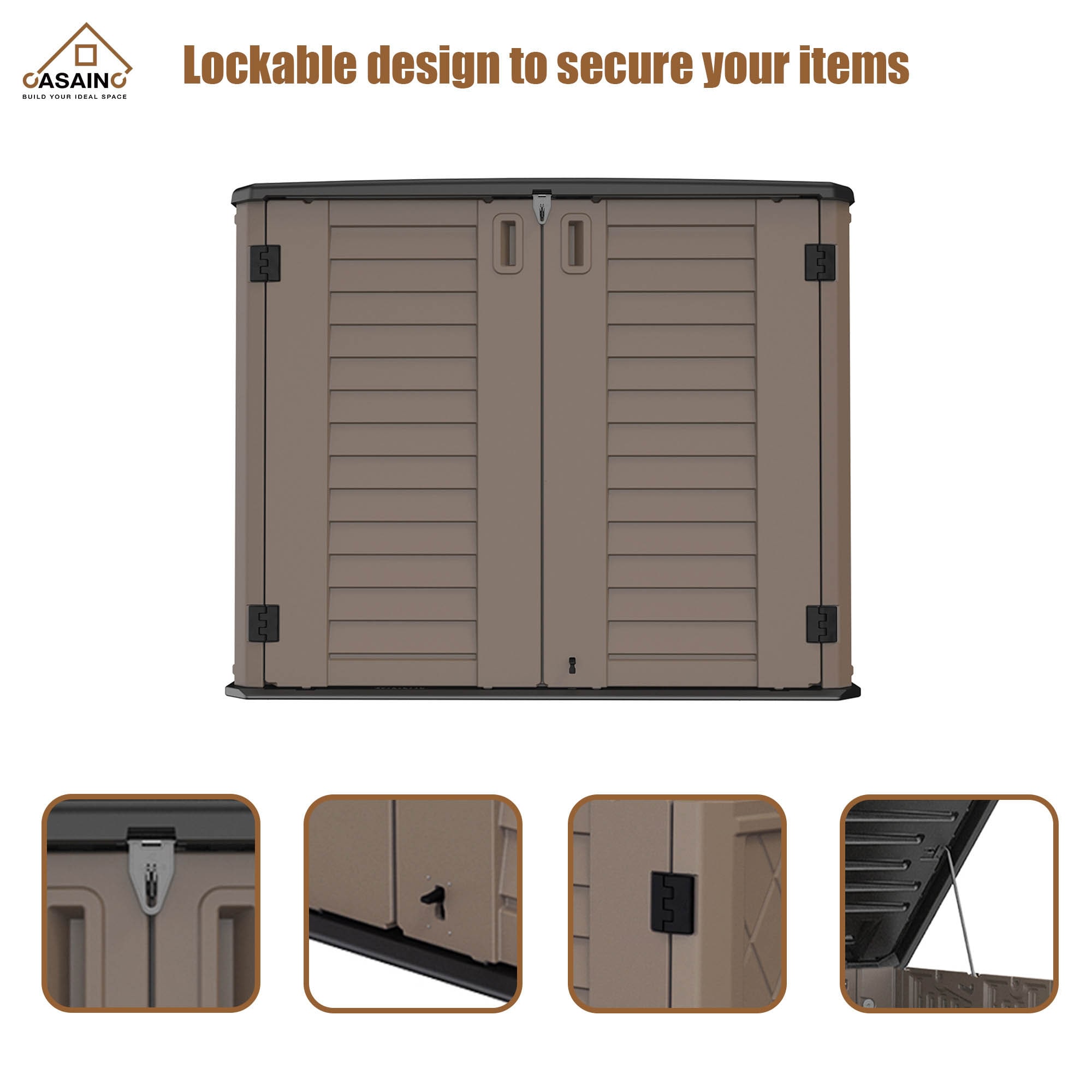 CASAINC CA001AM-CF Small-Outdoor-Storage - View #7