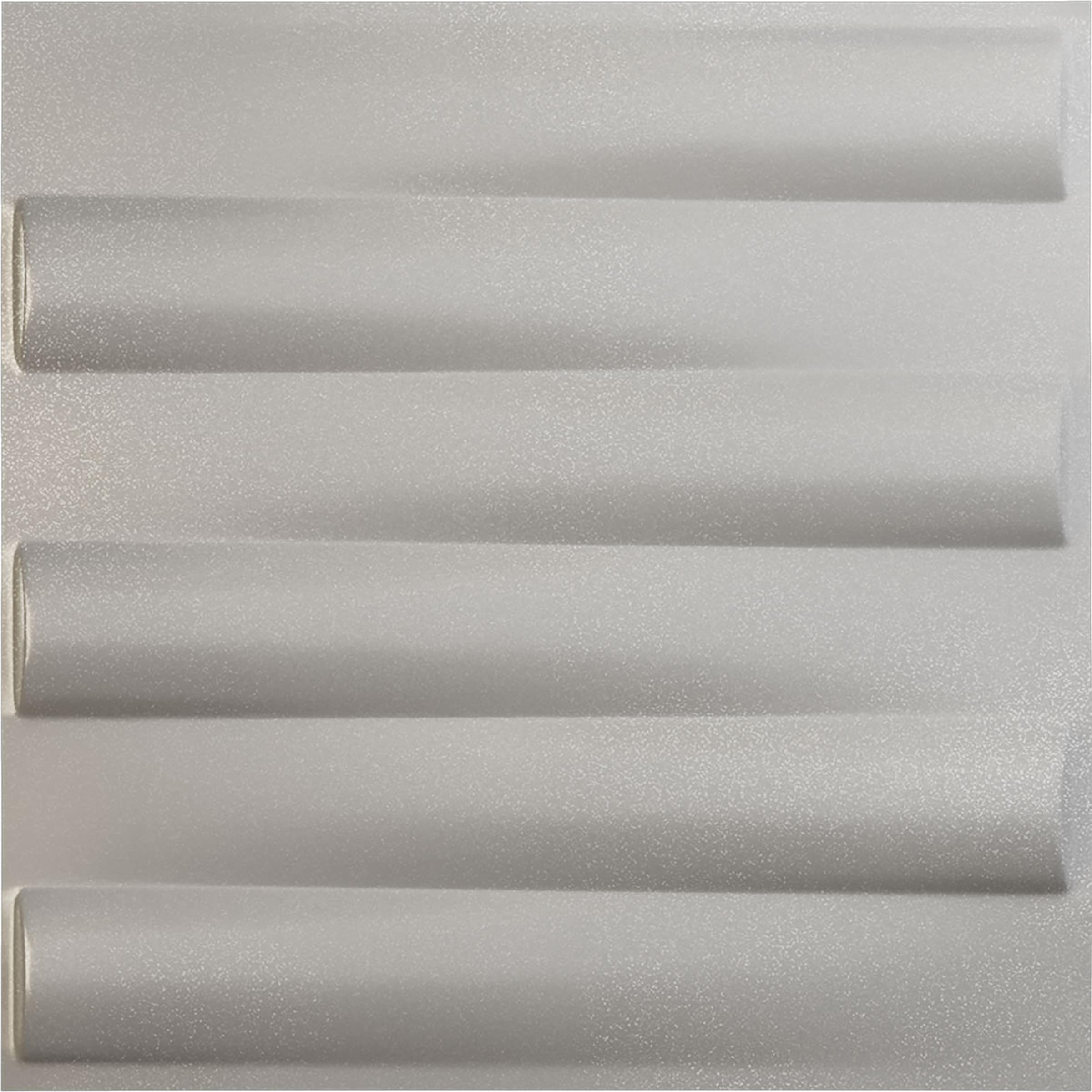 Ekena Millwork WP20X20NAASV-CASE-12 19-5/8-in x 19-5/8-in Embossed Paintable/Stainable Silver PVC Wall Panel ( 12 -Pack, Covers