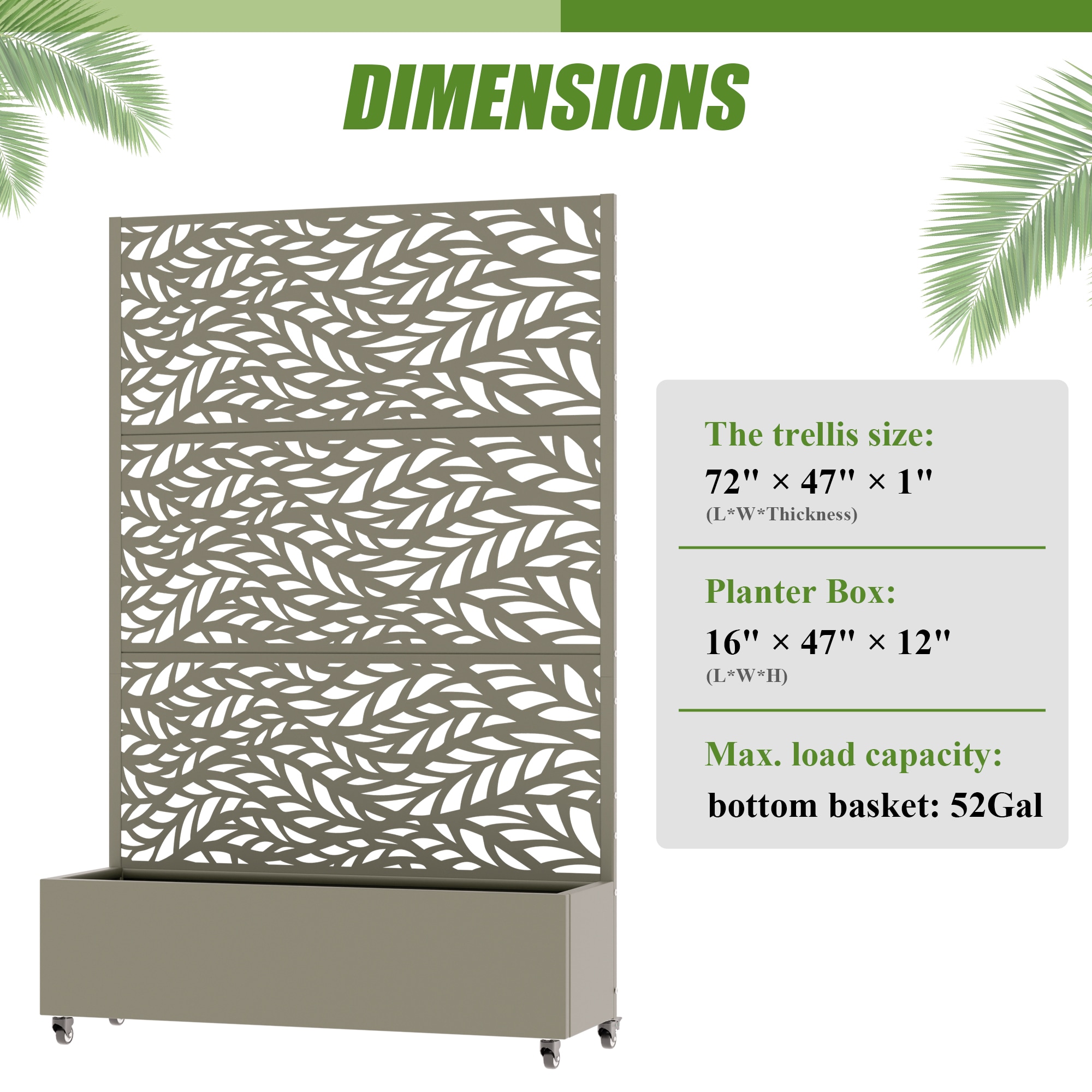 Misty Moon LW0409-RPB-ZZX219 Raised-Planter-Boxes - View #8