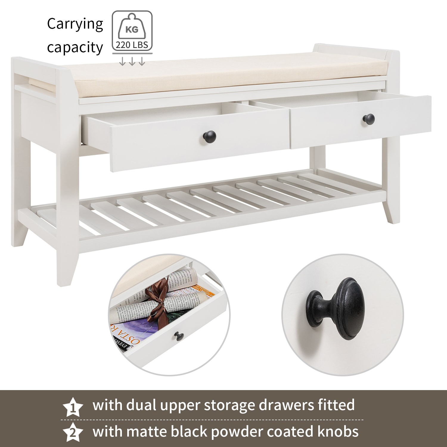 Mondawe MO-TR5386K bench - View #4