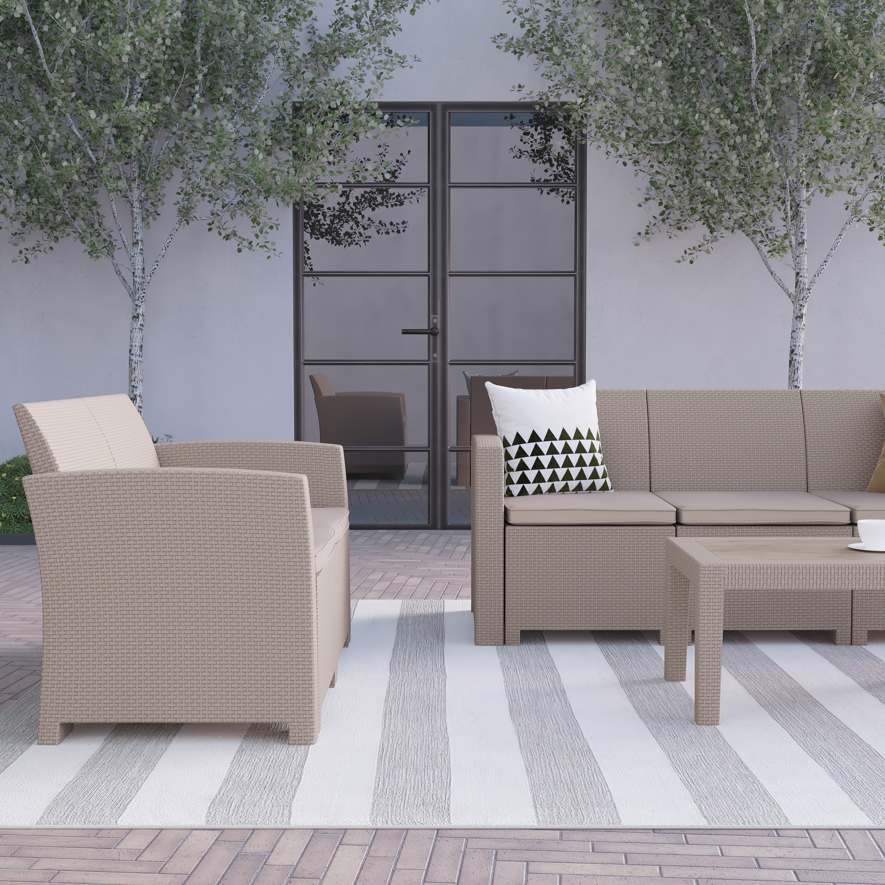 Flash Furniture 889142215752 Patio-Conversation-Sets - View #2