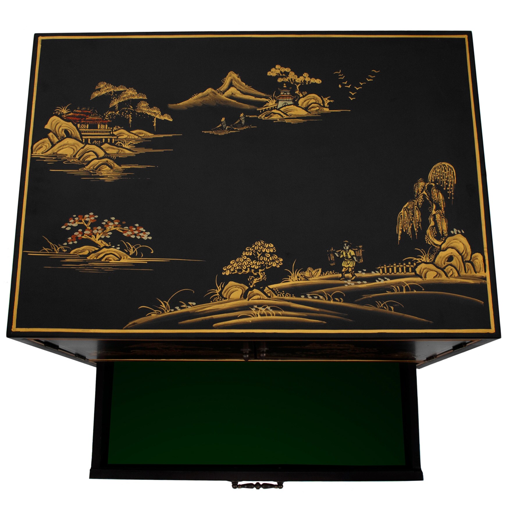 Oriental Furniture LCQ-BR-HA20-98 nightstands - View #5