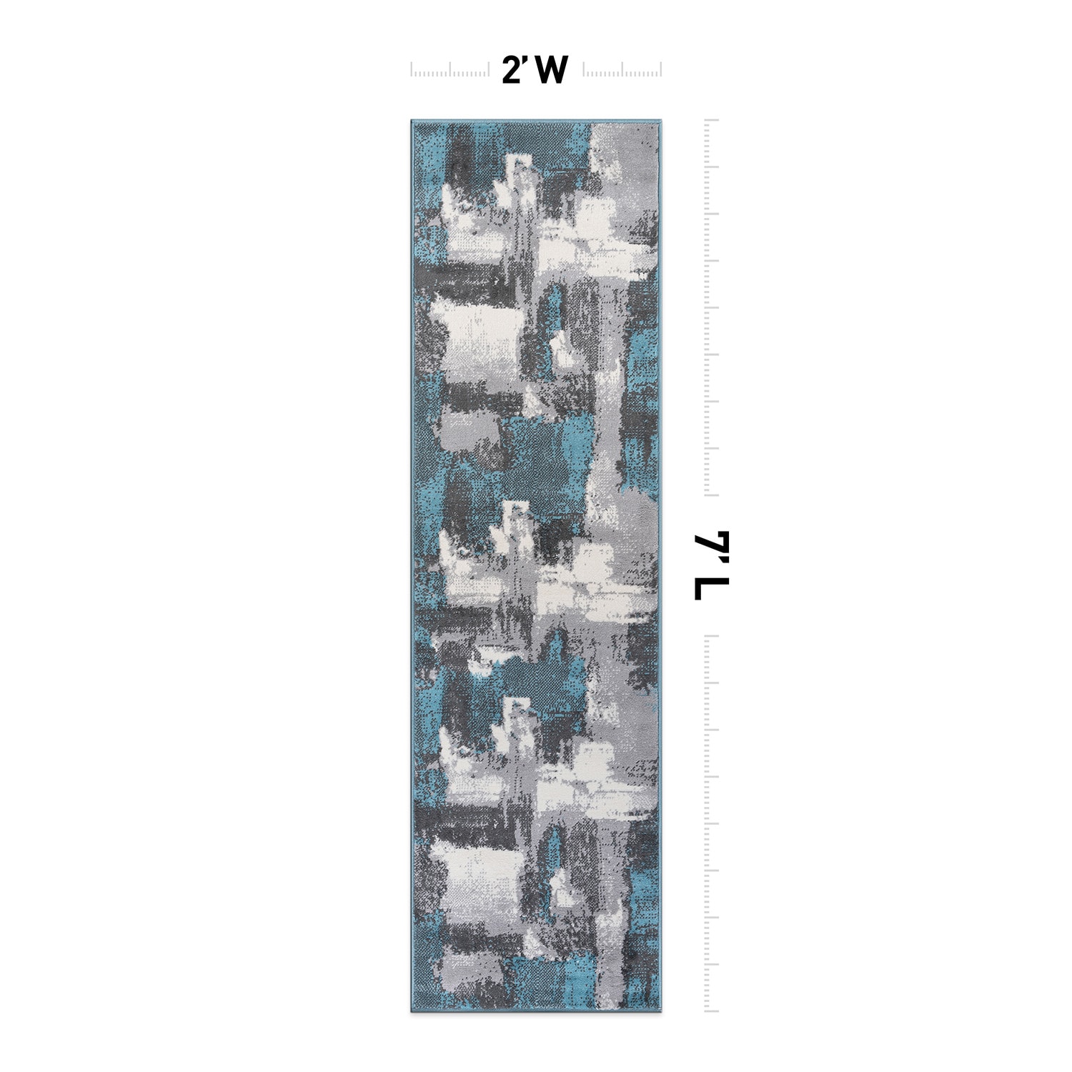 World Rug Gallery 2096BLUE2X7 rugs - View #2