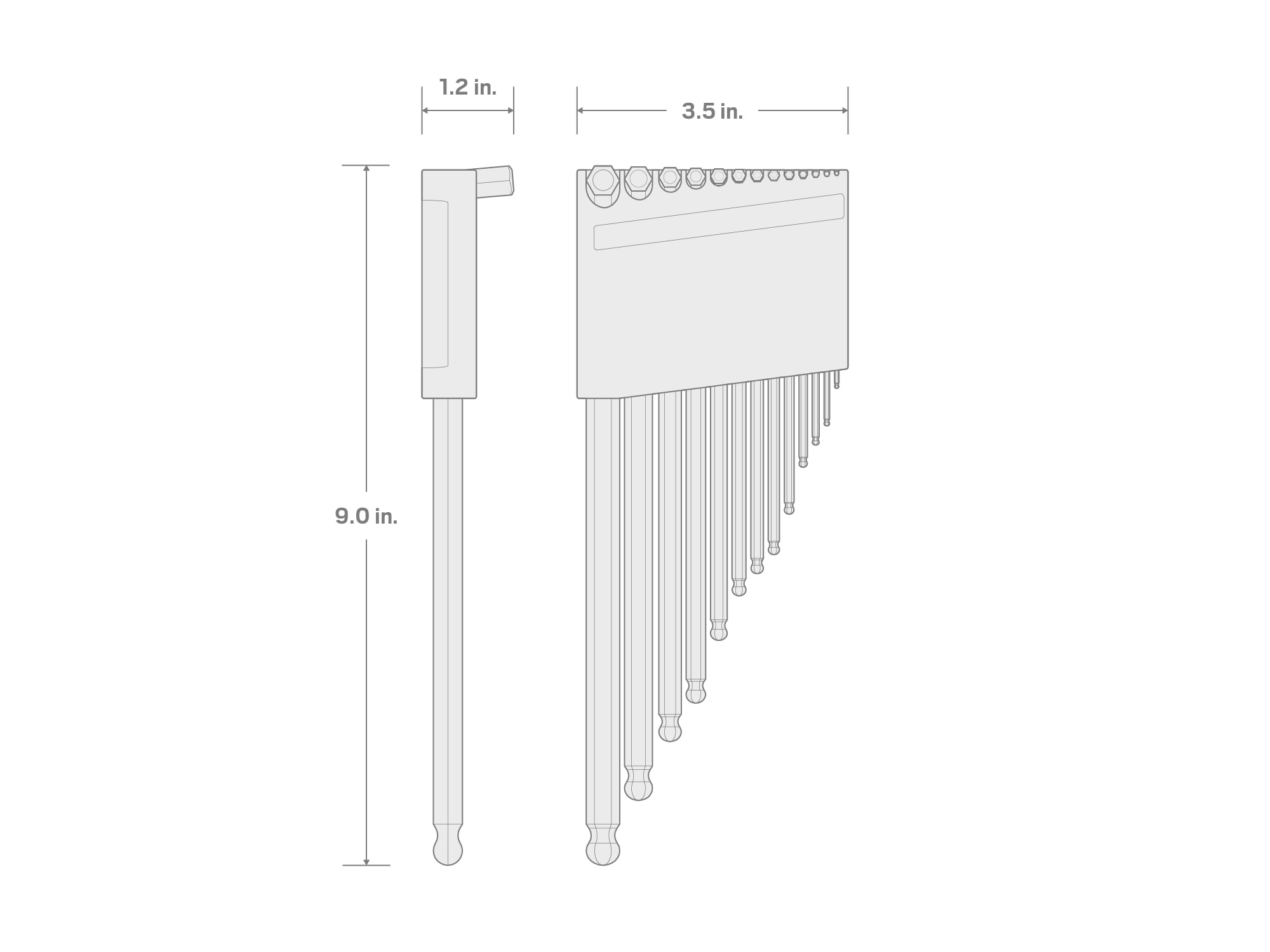 TEKTON KLX91112 Hex-Torx-Key - View #9