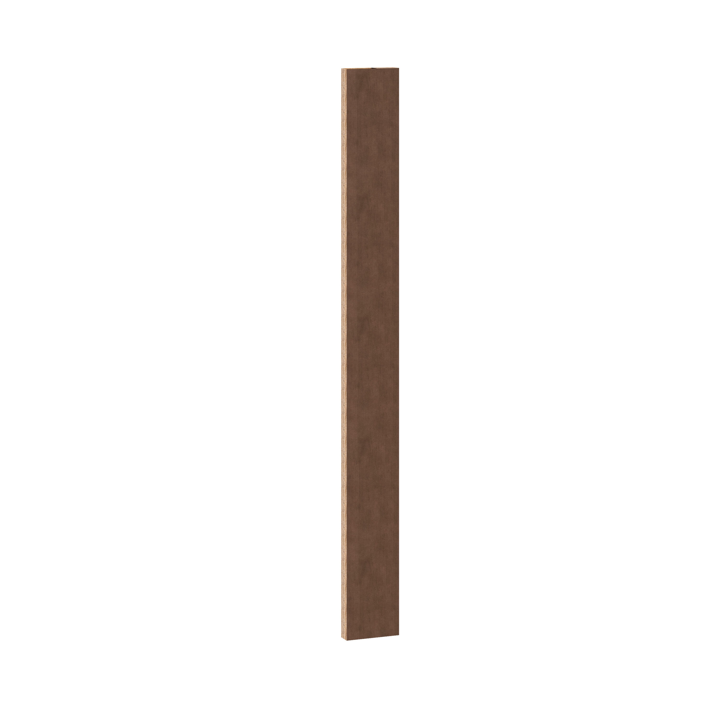 Diamond Express 310 F330 Cabinet Fill Strip 3-in W x 30-in H x 0.75-in D Thatch Brown Stained