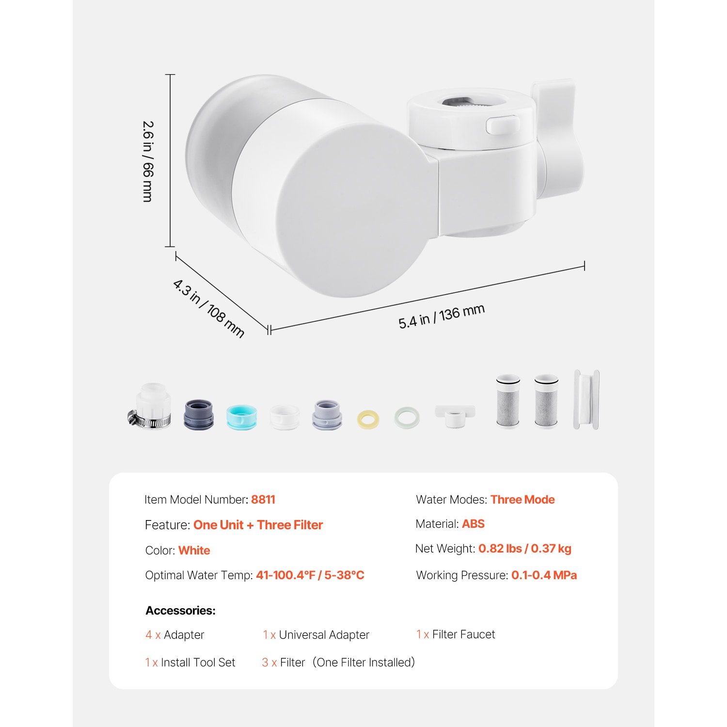 LUXEYARD DS-J-P458136-T3342 Kitchen-Faucets - View #4