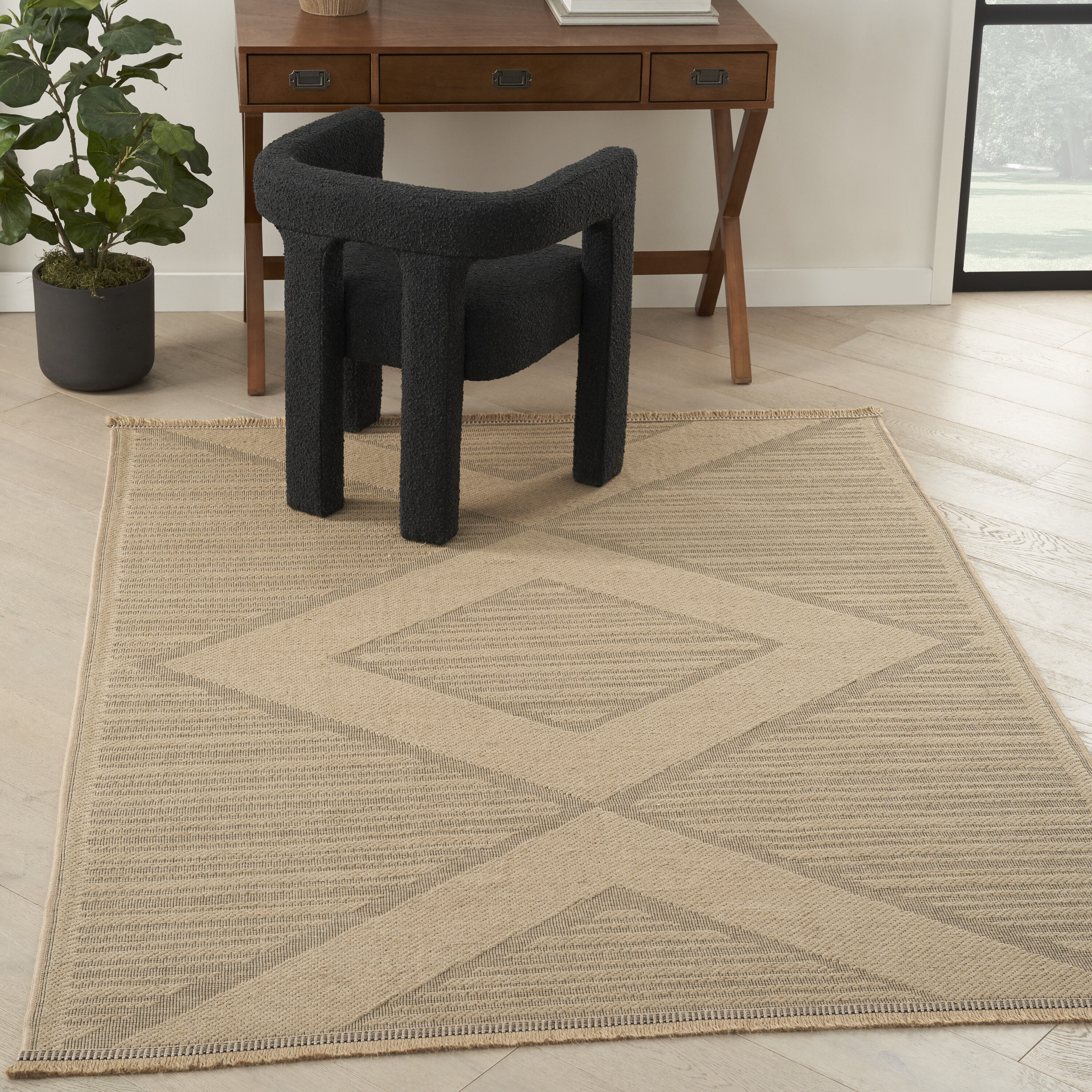 Nourison Basic Rug-Loc 8 X 10 (ft) Rectangular Recycled Synthetic Fiber Non-Slip  Rug Pad in the Rug Pads department at