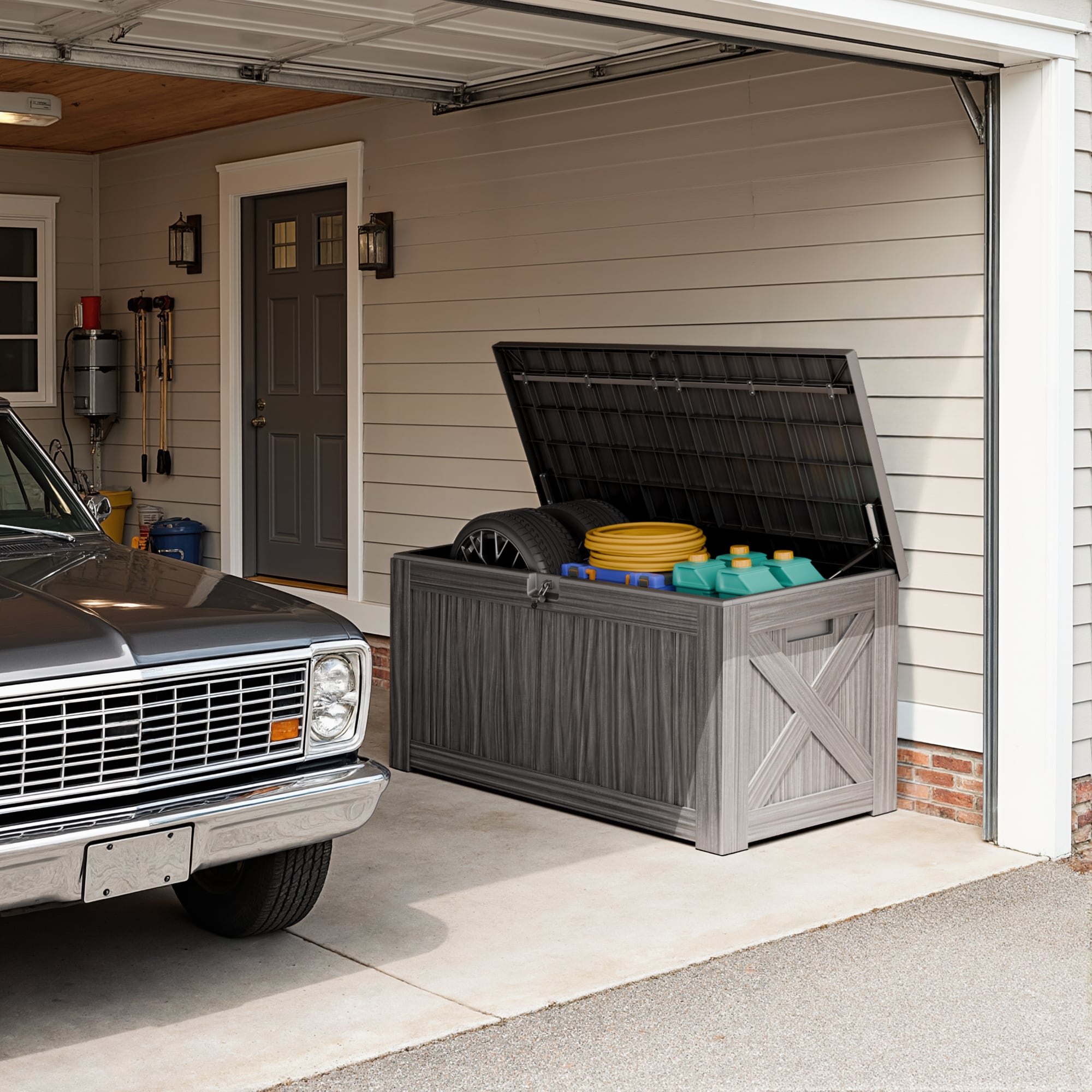 Patiowell WES-PSB24-0432A-DGY Deck-Boxes - View #7