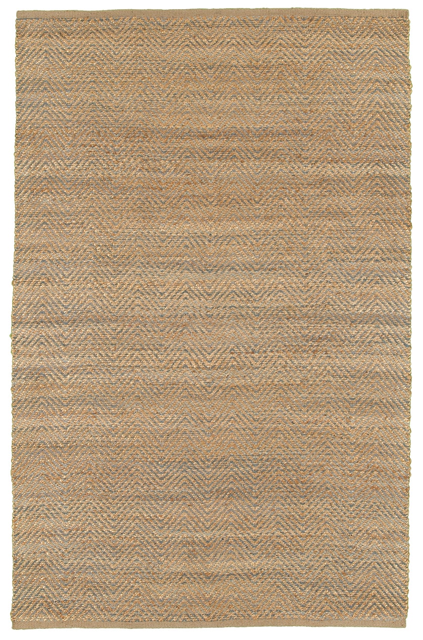 Gray Geometric Flat Woven Chenille 9' x 12' Handmade Rug