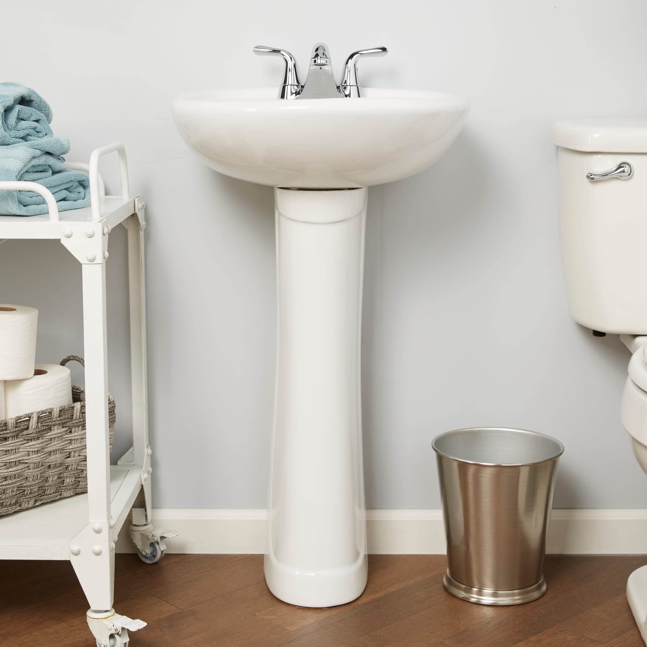 Barclay 3-9164WH Complete-Pedestal-Lavatories - View #5