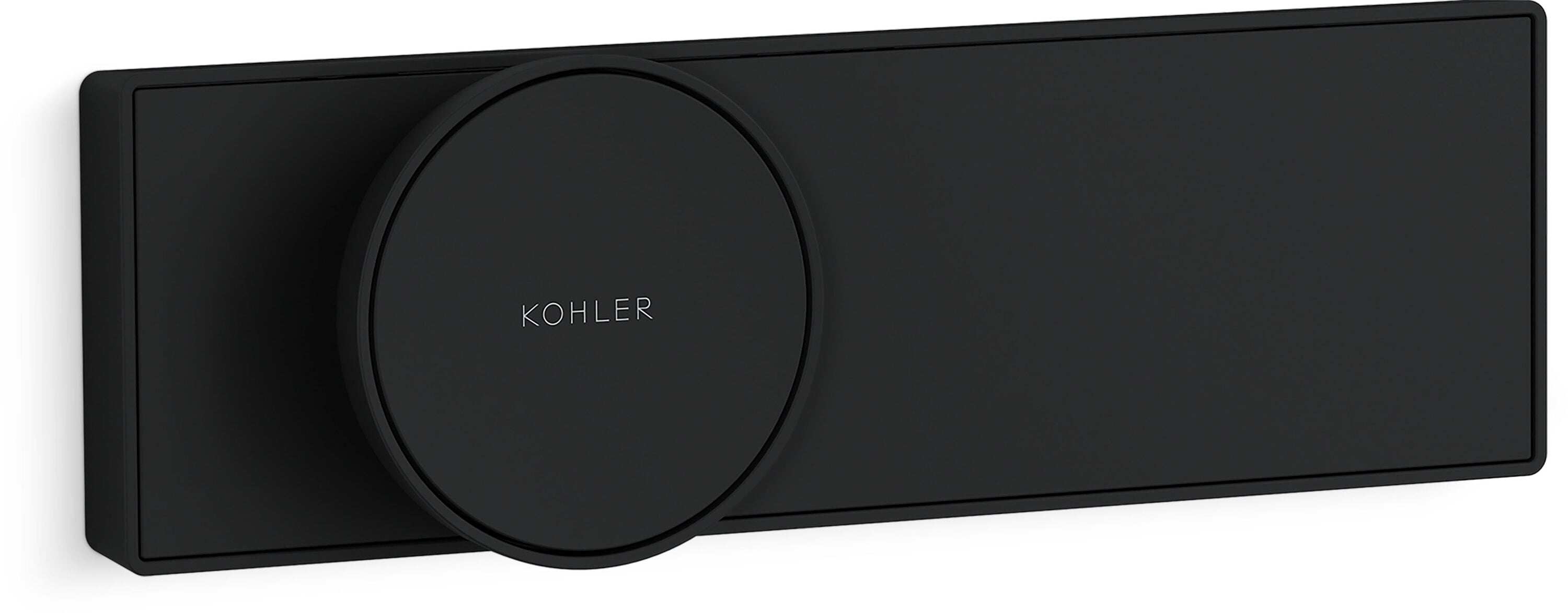 KOHLER 28214-BL Anthem Matte Black 1.38-Inches Smart Universal Bathtub/Shower Control panel