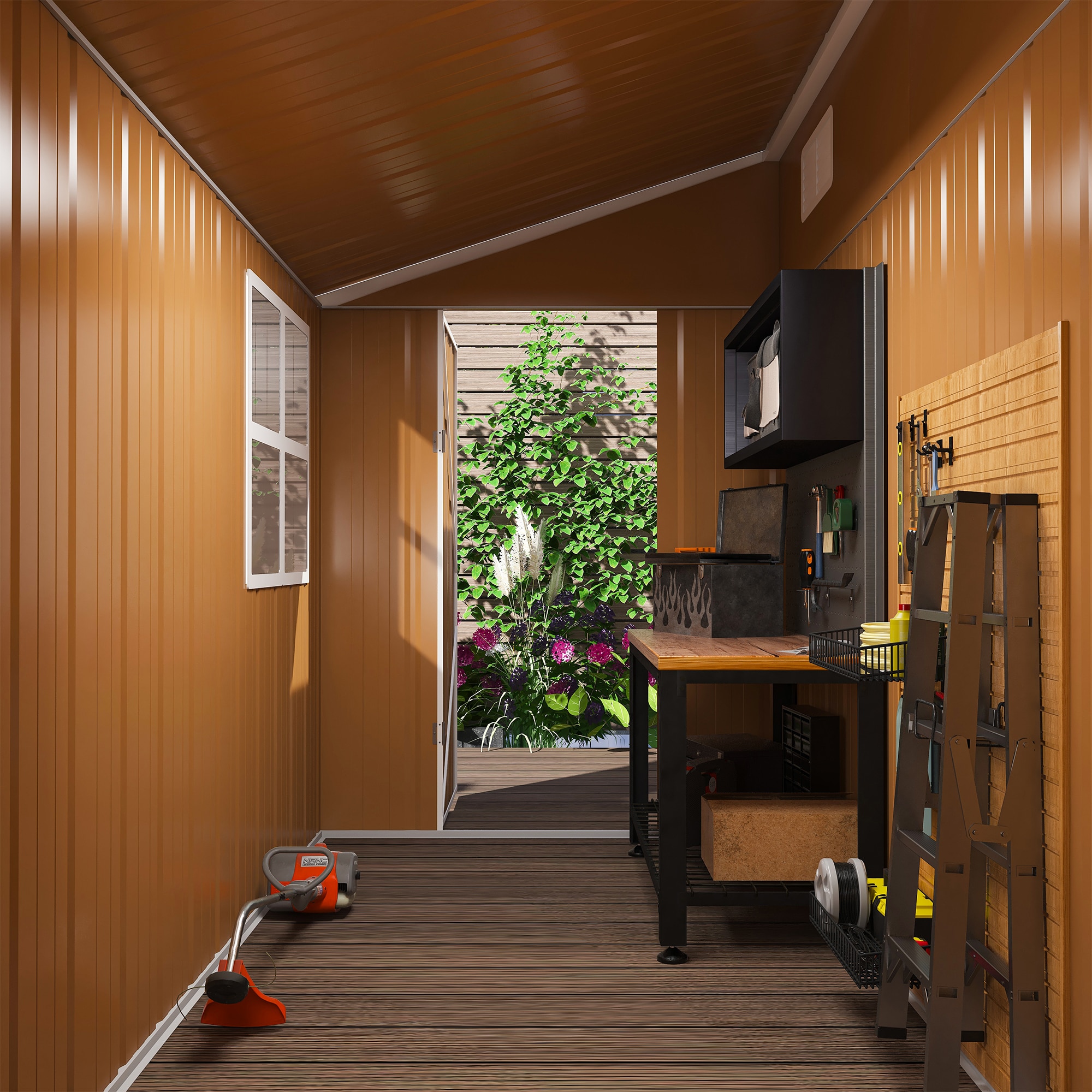 Mondawe MD-WWC00062 Metal-Storage-Buildings-Sheds - View #3