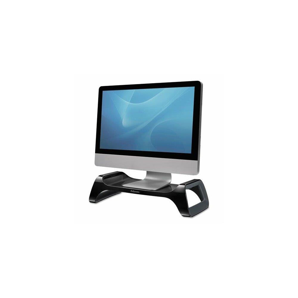 Fellowes AZTY05360  Manufacturing 9472301 I-Spire Series Monitor Lift, Black- 8.87 x 20 x 4.87 in.