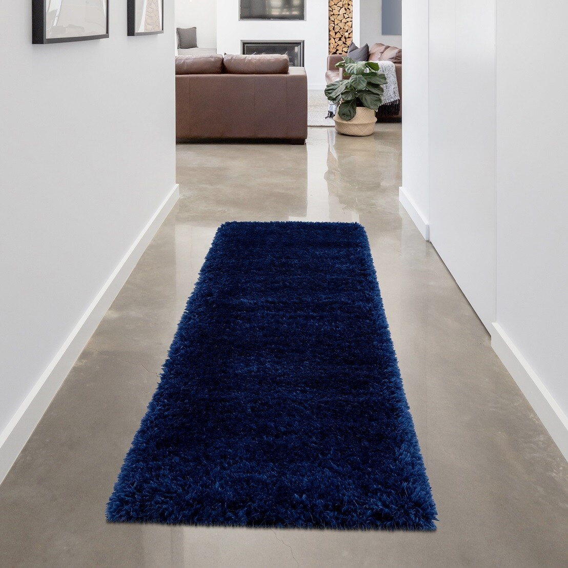 LBaiet ML755N28 NAVY rugs - View #2