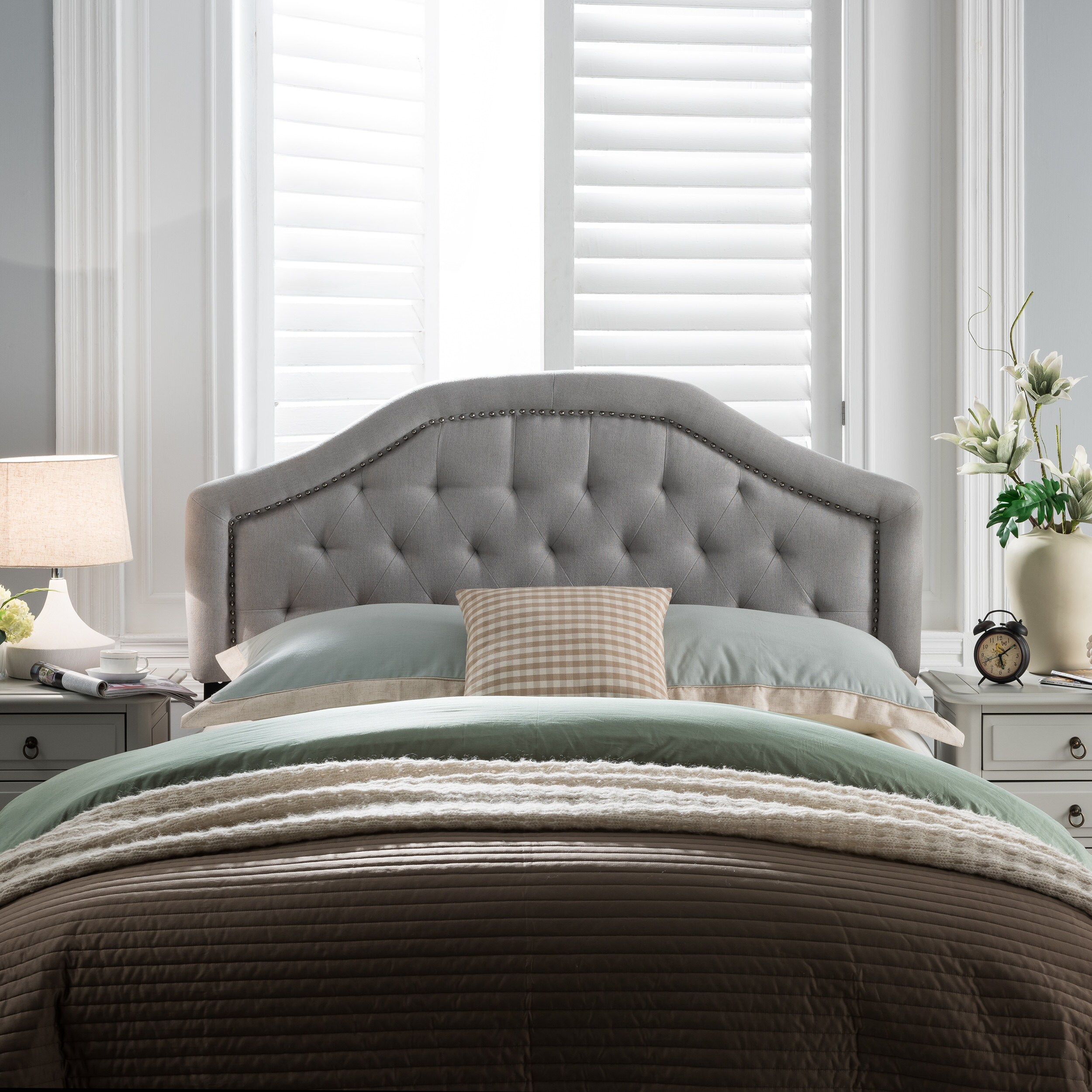 Best Selling Home Decor 298480 Upholstered-Headboards - View #4