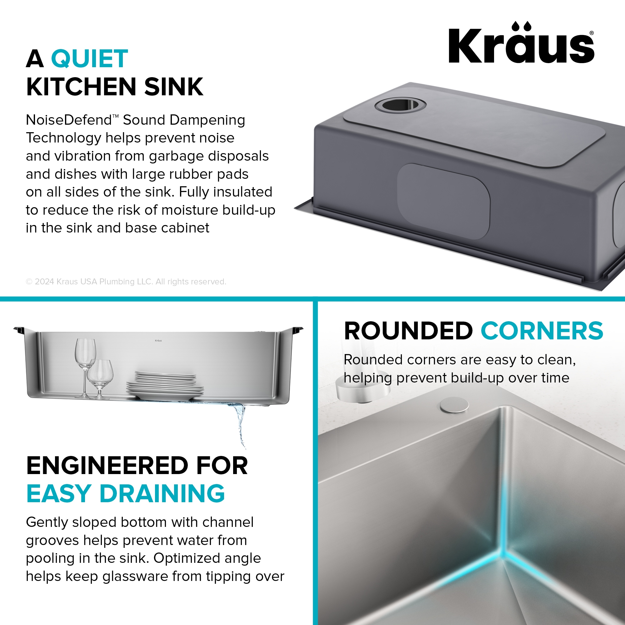 Kraus KHT640-33 Kitchen-Sinks - View #11