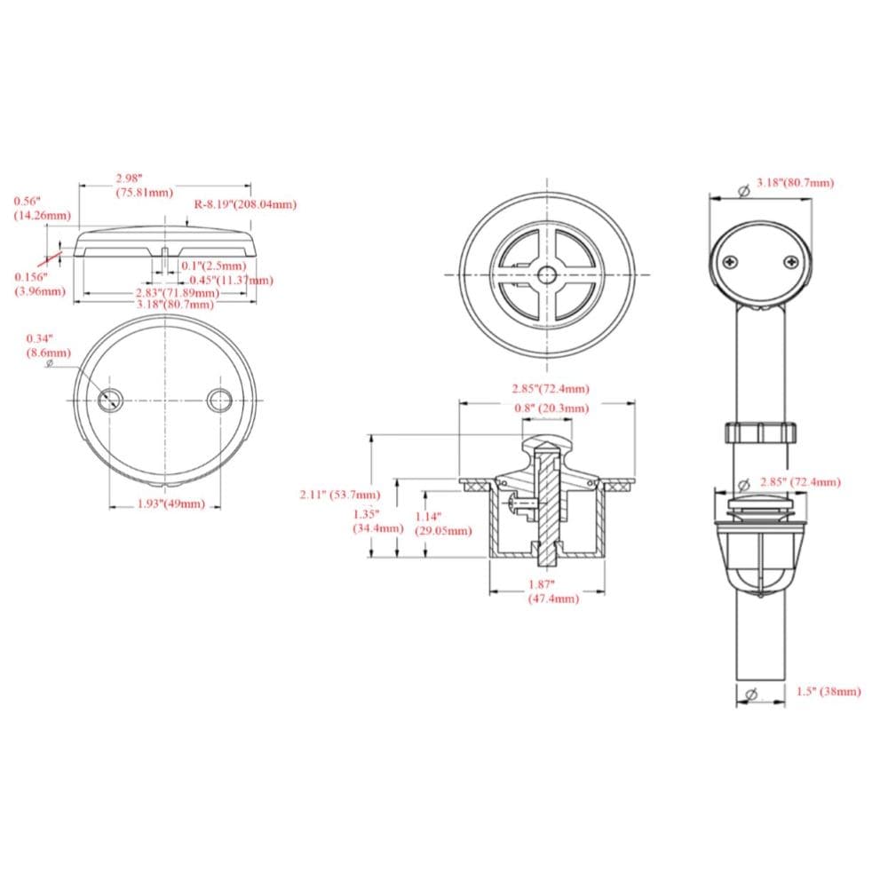 Design House 522342 Tub-Drain - View #4
