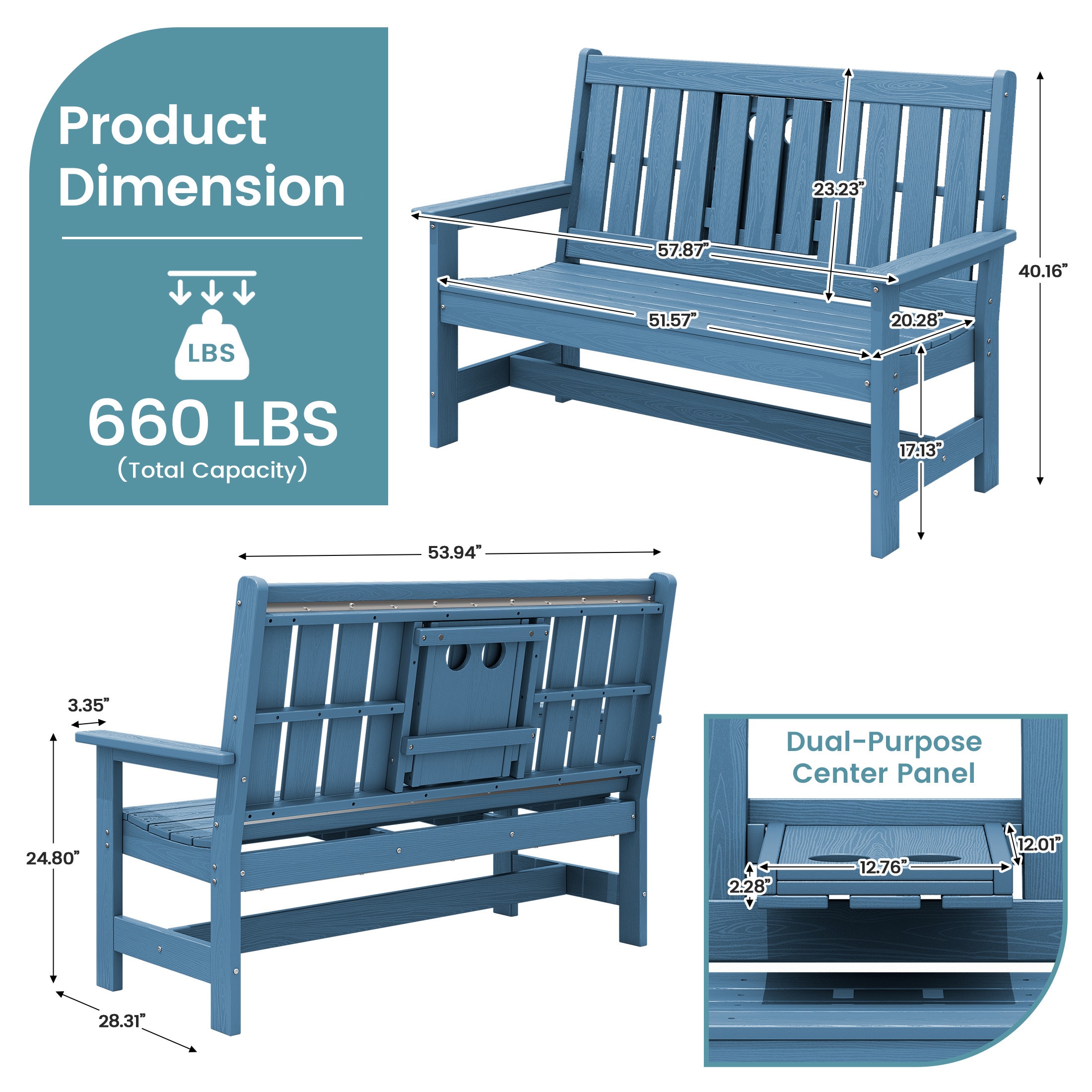 JEAREY XJG3JT-BN benches - View #3