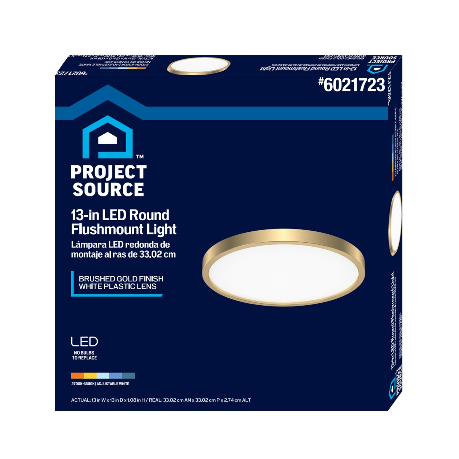 Project Source MXL1069-L18.5K9027J flushmounts - View #2