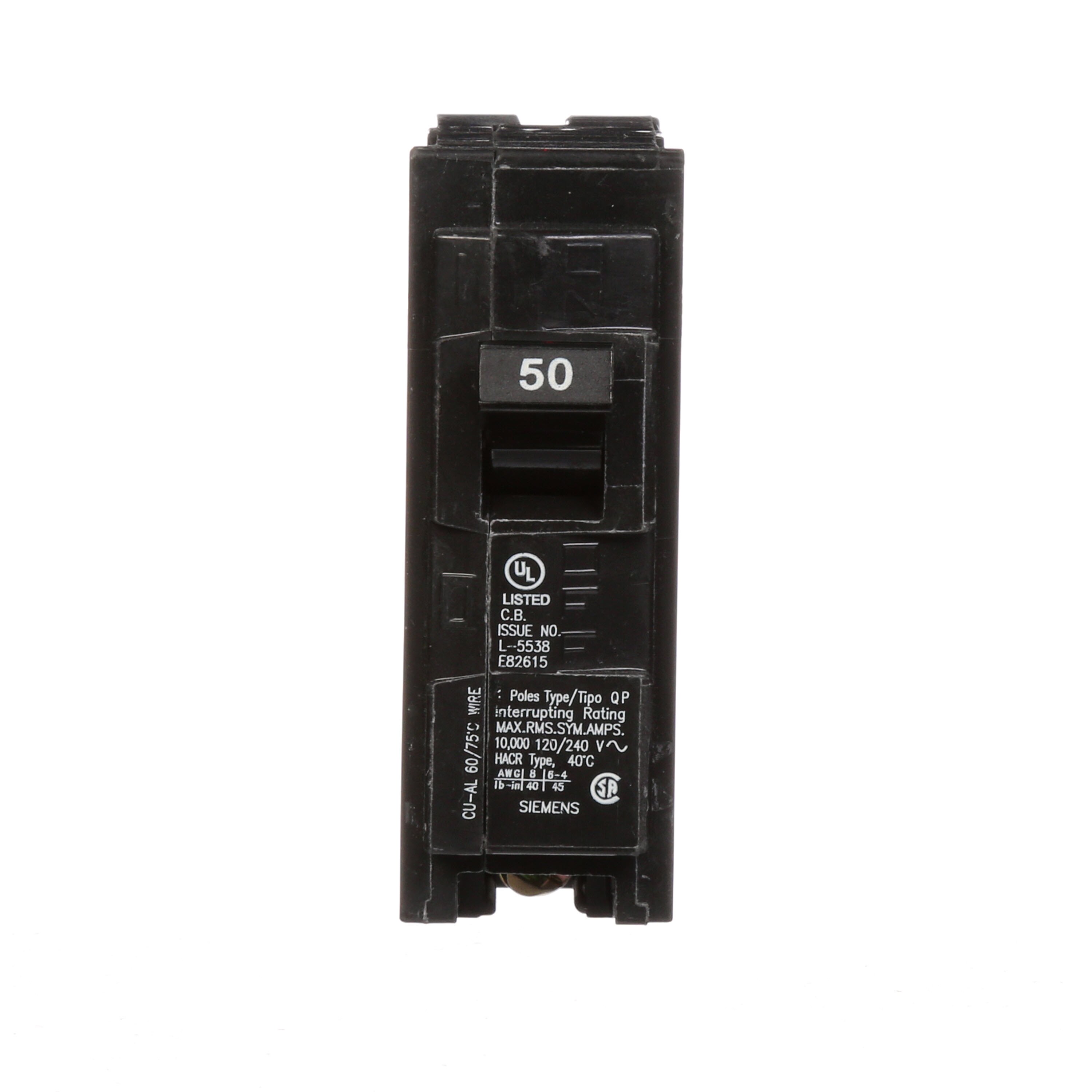 Siemens Q150 Circuit-Breakers - View #2