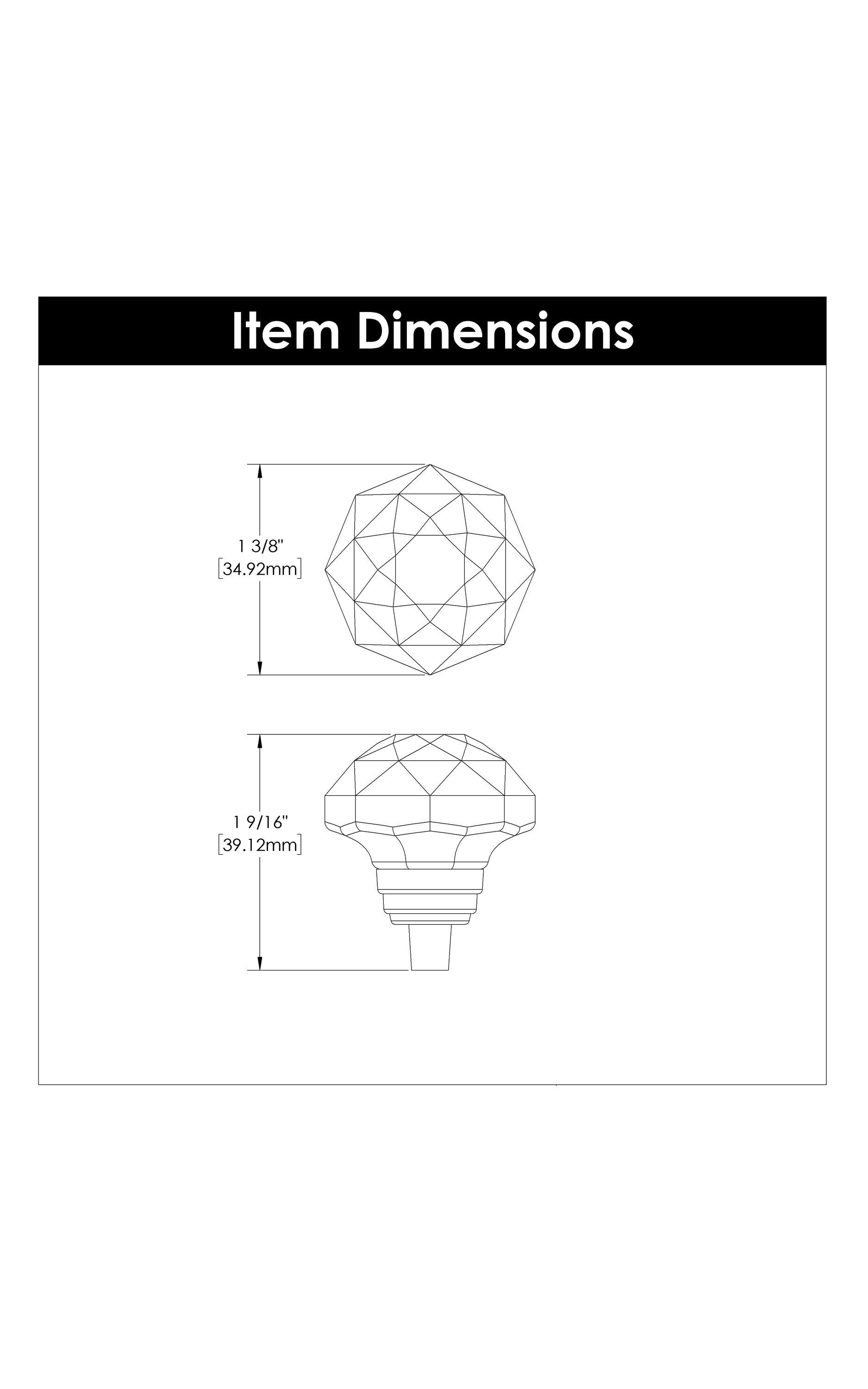 Hickory Hardware HH075854-GLCH Cabinet-Knobs - View #5