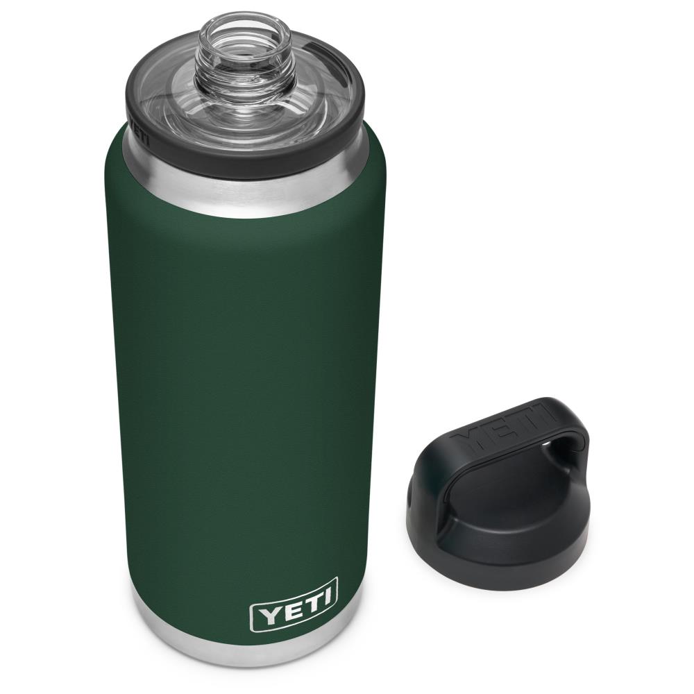 YETI Rambler 18-fl oz Stainless Steel Water Bottle with Chug Cap, Seafoam  at