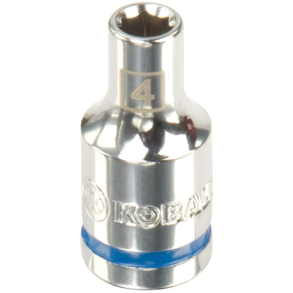 Kobalt 85491 1/4-in Drive Metric 4mm Shallow Socket