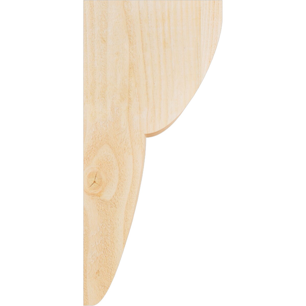 Ekena Millwork COR06X10X22CRE00RDF corbels - View #3