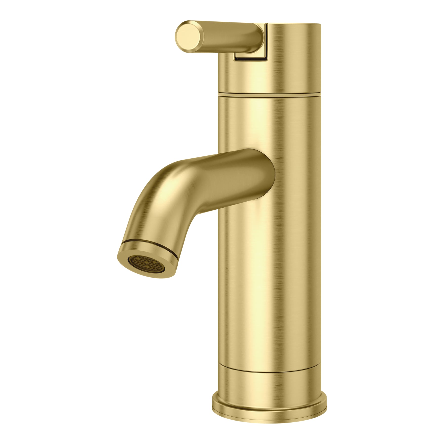 Contempra Brushed Gold Single Control Bathroom Faucet