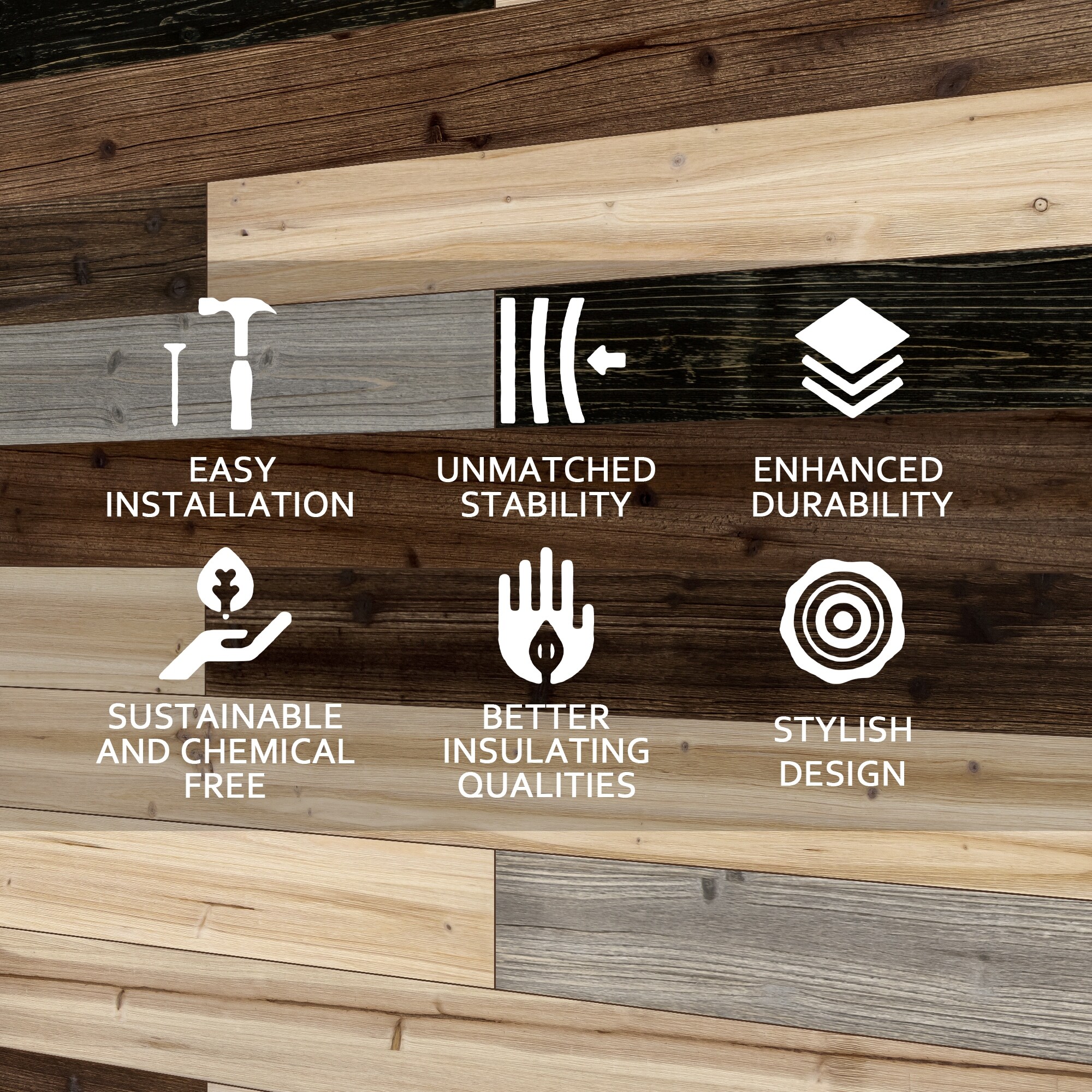 SUNWINGS WPP-DMIX-10 Wall-Planks - View #2