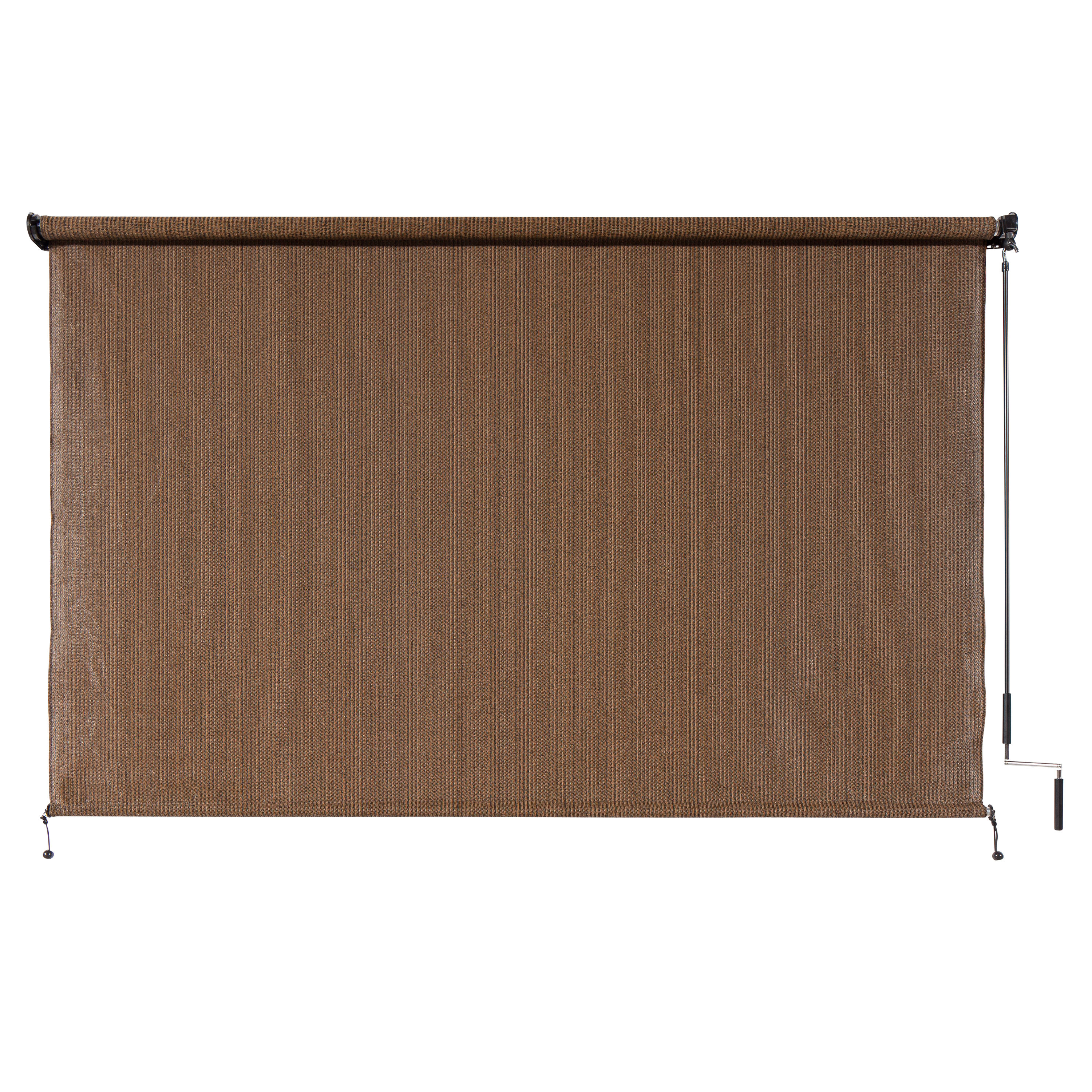 Cordless Roller Shade with 90% UV Protection Southern Sunset Coolaroo Exterior Roller Shade No Valance, 4 X 6 