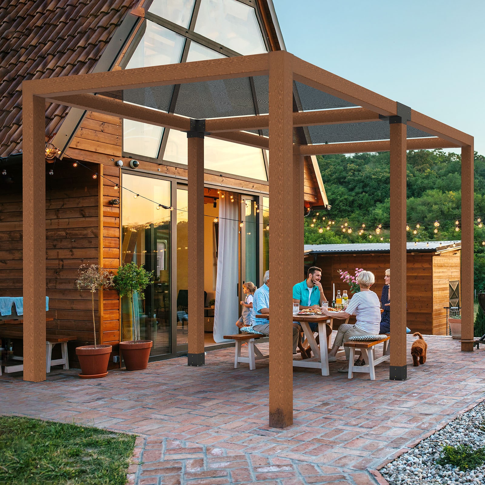 VEVOR LPJJTZST4PCS2K9OV0 Pergola-Parts-Accessories - View #2