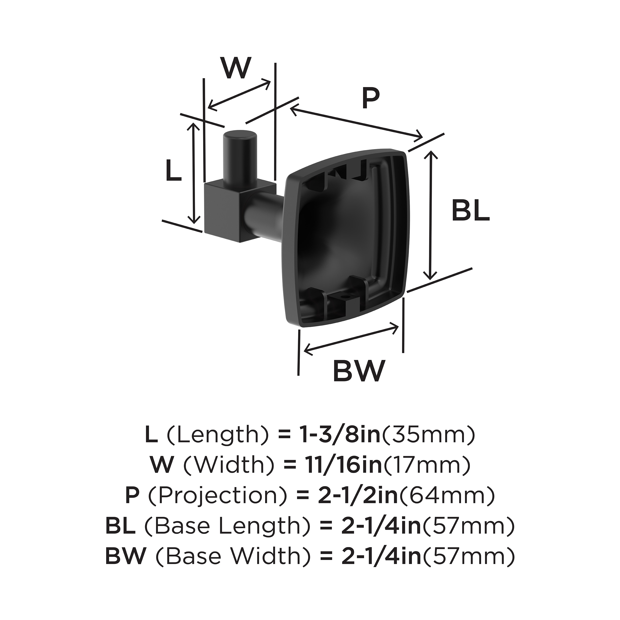Amerock BH36090MB Robe-Hooks - View #6