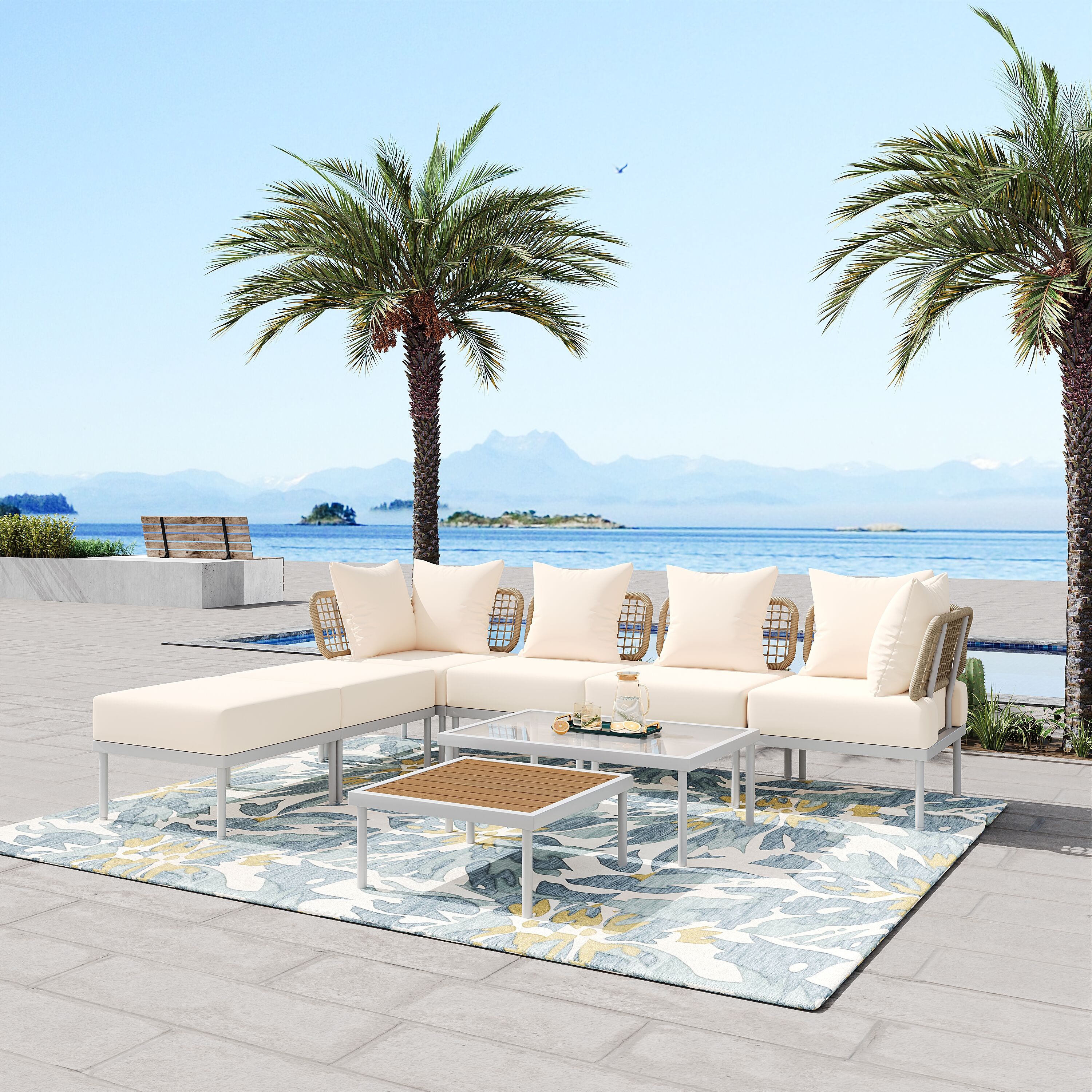 ModernLuxe L-TM000003AAA Patio-Conversation-Sets - View #2