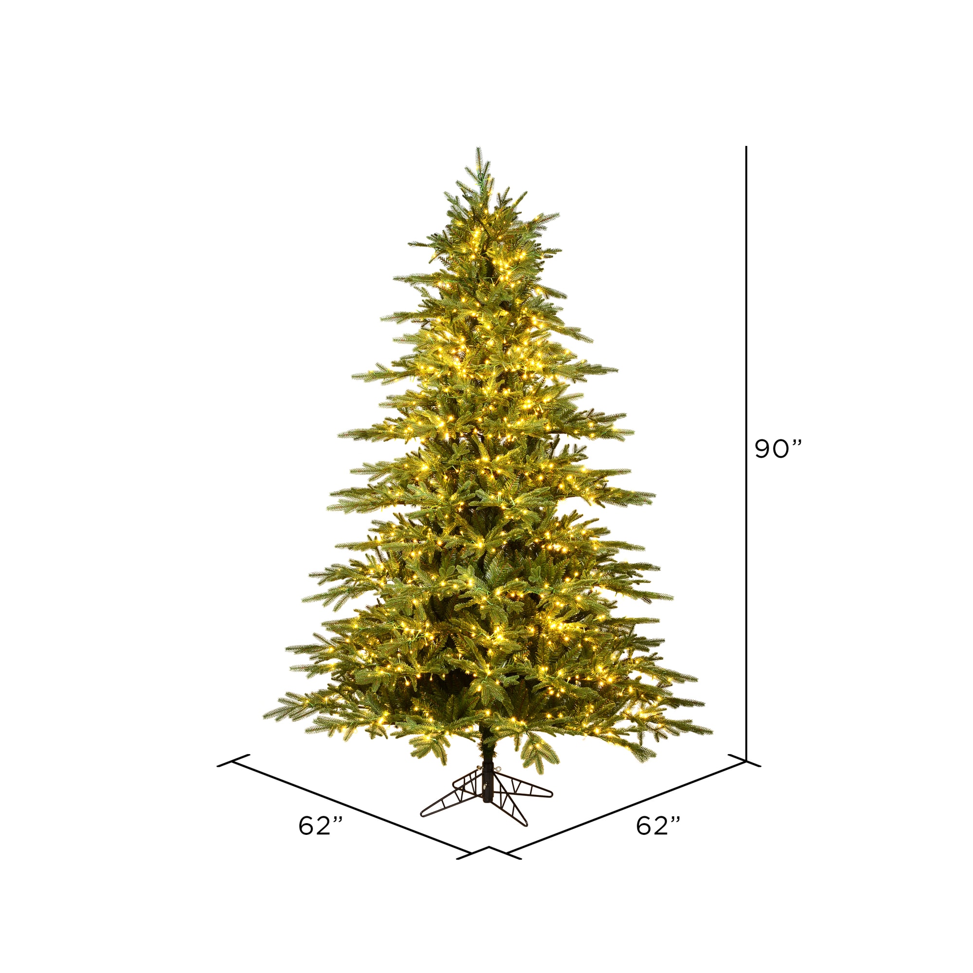 Vickerman K184476LED Artificial-Christmas-Trees - View #2