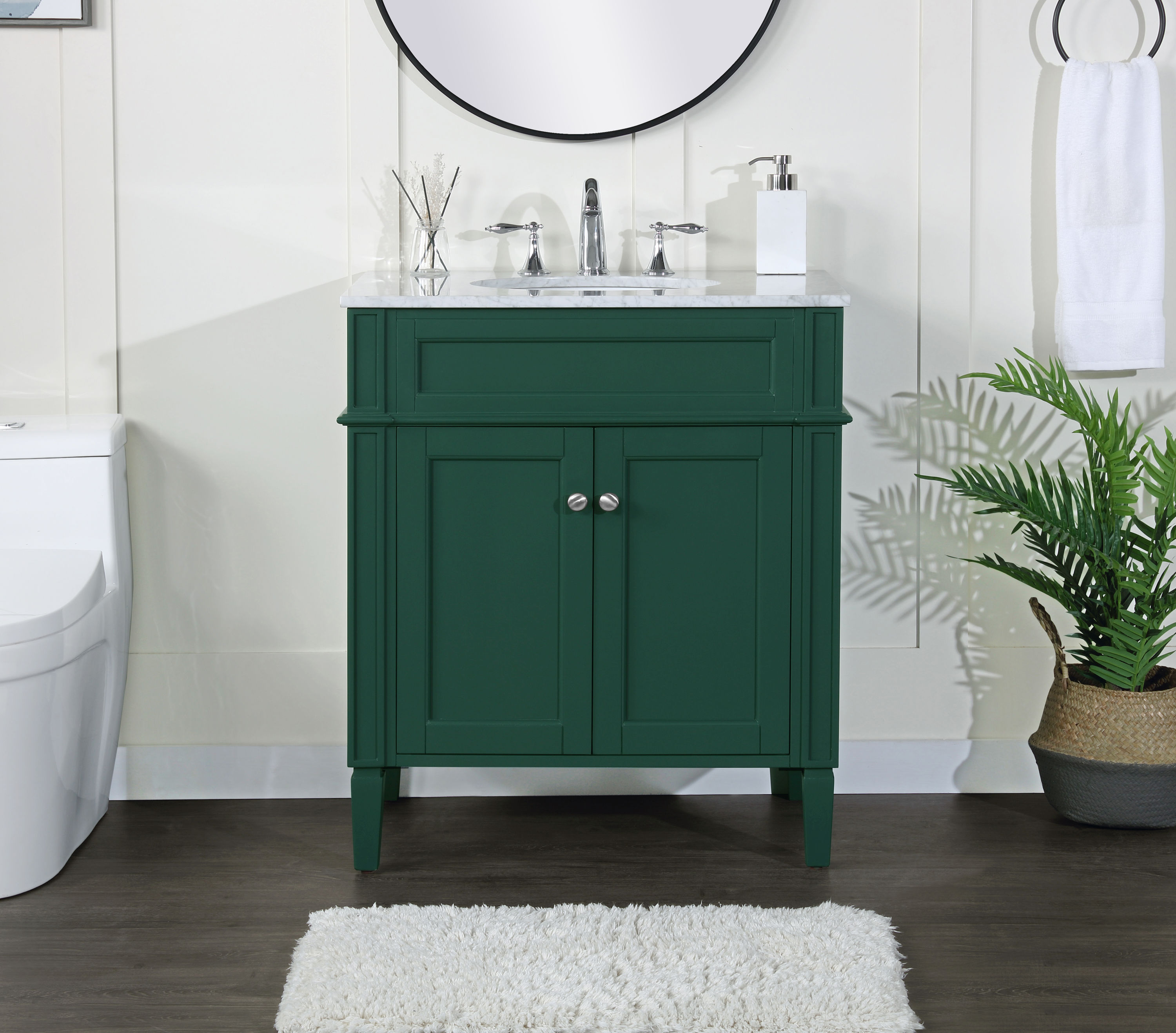 Elegant Decor HF37590GN Bath-Vanity-Combo - View #2