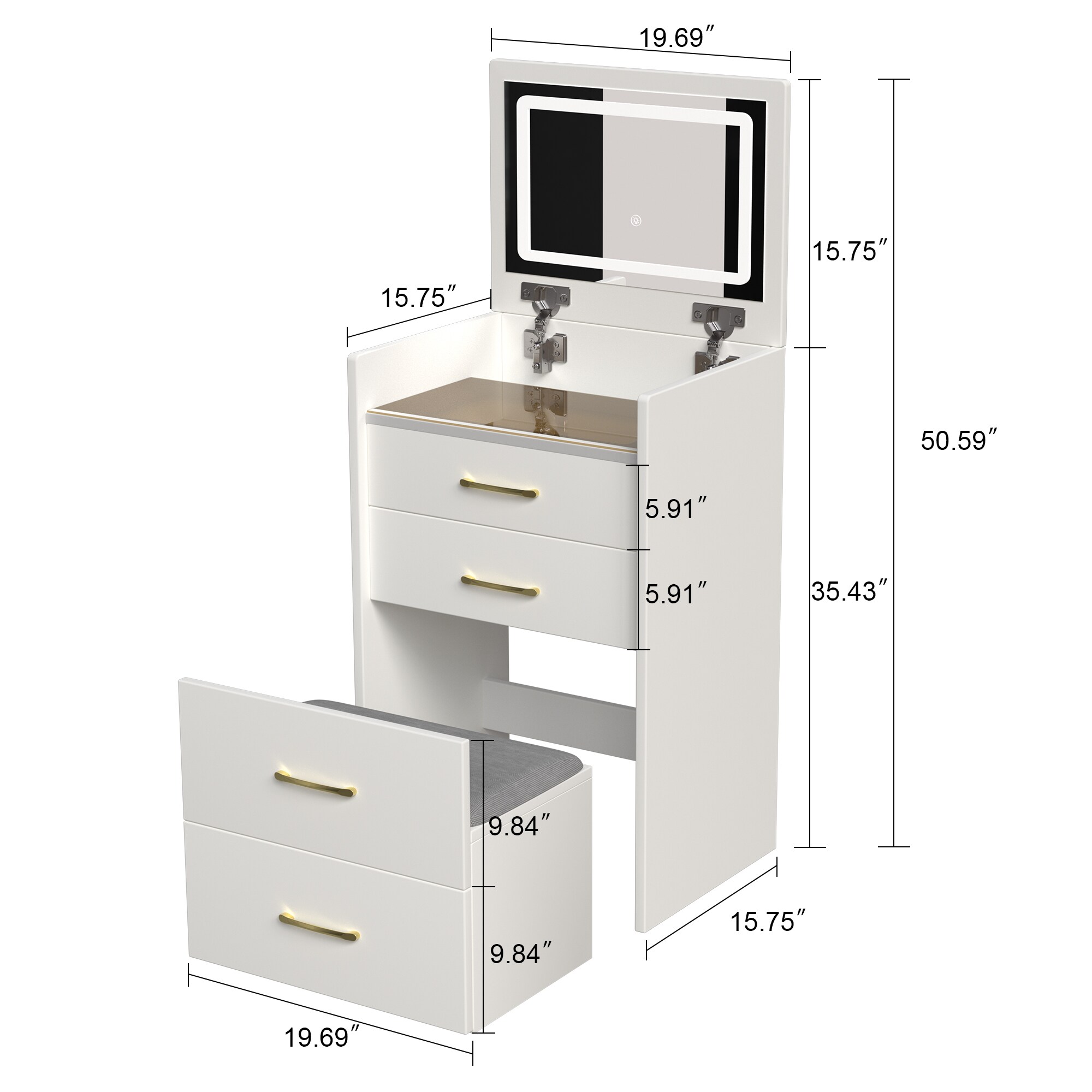 Tatayosi DJ2-9P238992 Bedroom-Vanities - View #8