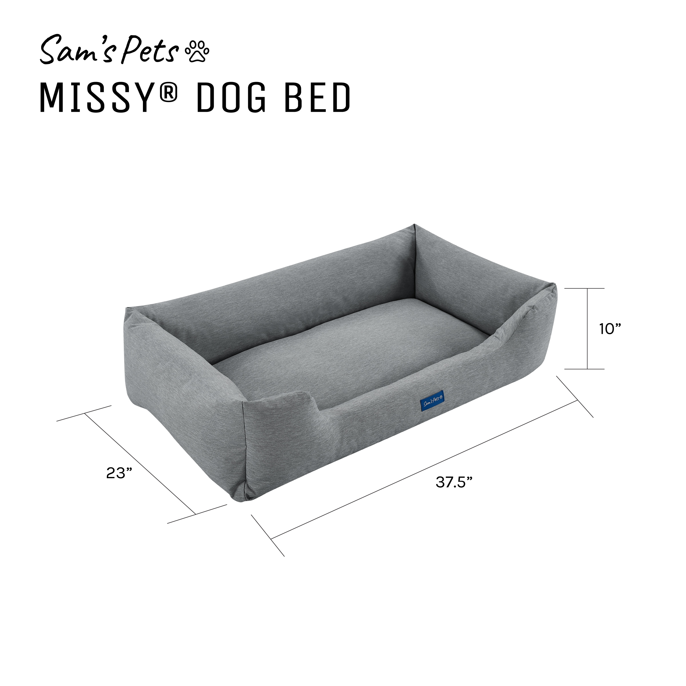 Sam's Pets SP-DB1230GY Pet-Beds - View #14
