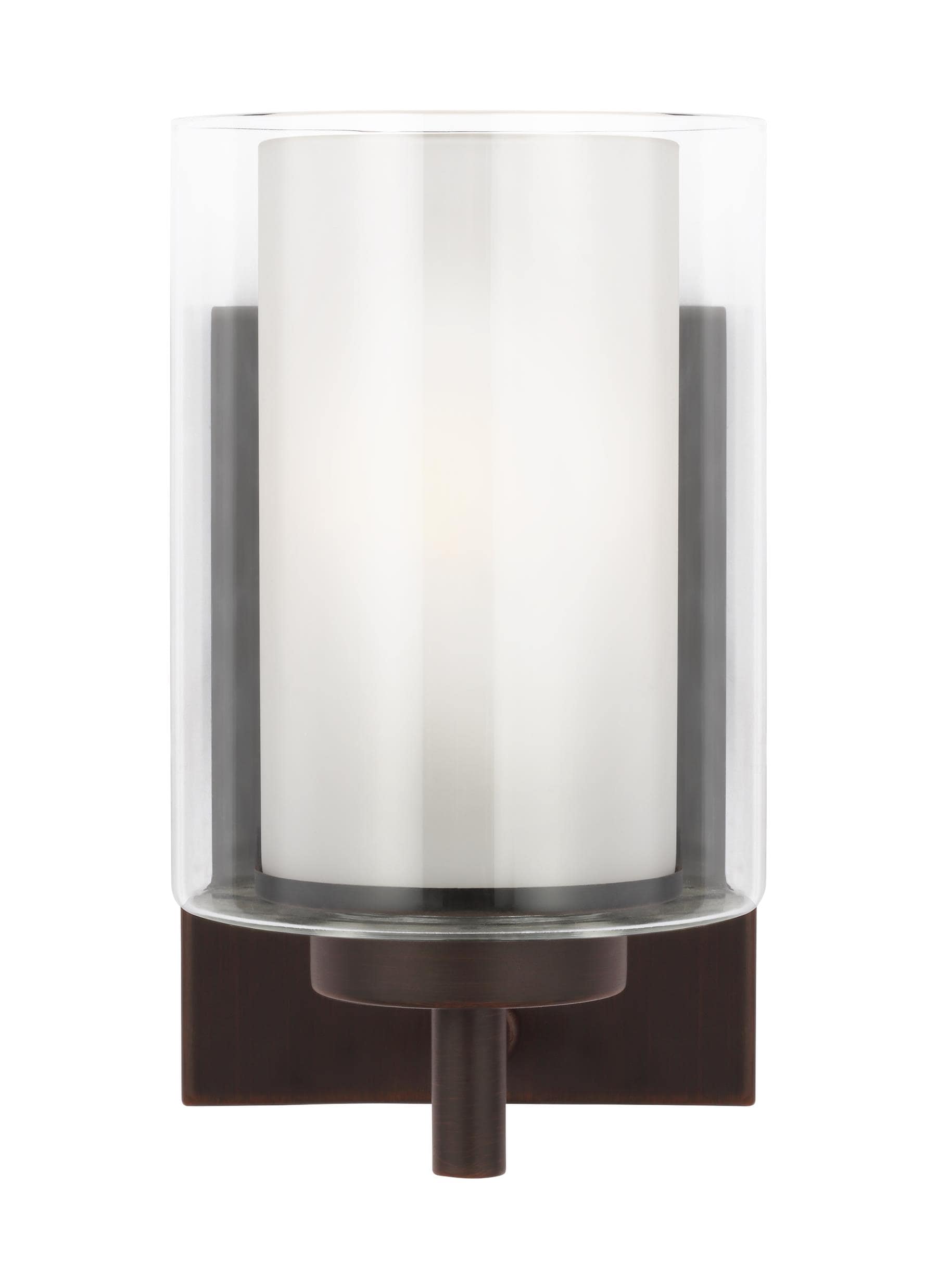 Generation Lighting 4137301EN3-710 Elmwood Park 4.5-in 1 -Light Bronze Traditional Vanity light