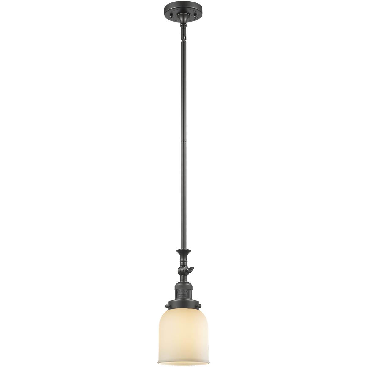 Innovations Lighting 1358082 206-OB-G51-LED Franklin Restoration Bell Mini Pendant