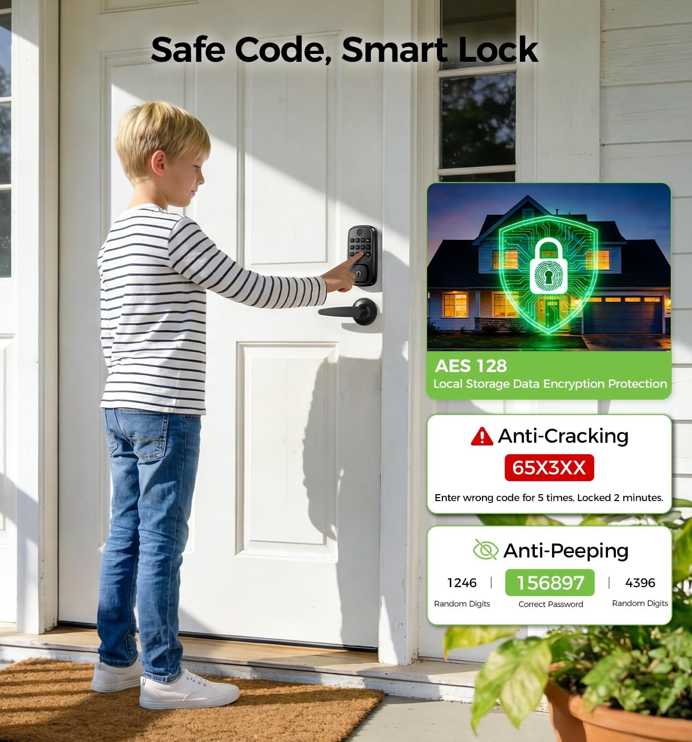 Adrinfly LAD0509M49 Electronic-Door-Locks - View #6