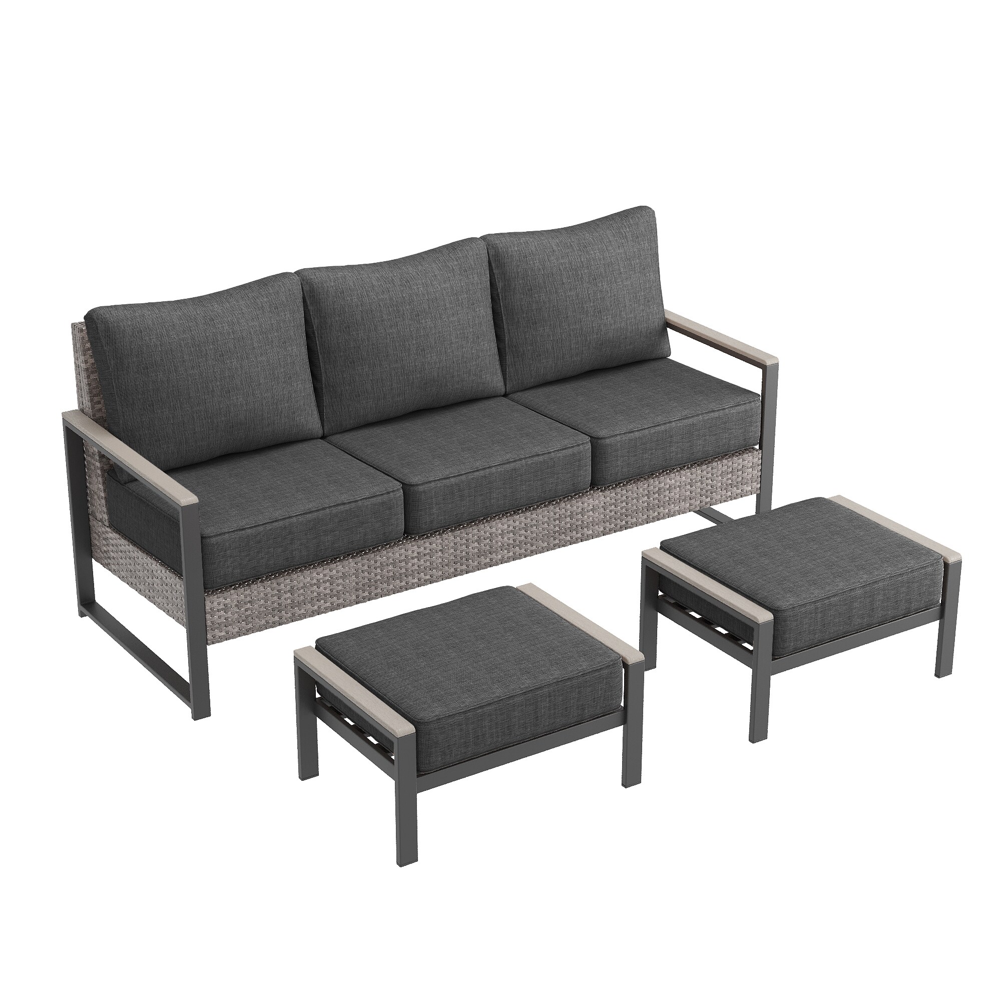 Sonkuki SD-R-HNY-120T2 Patio-Conversation-Sets - View #2