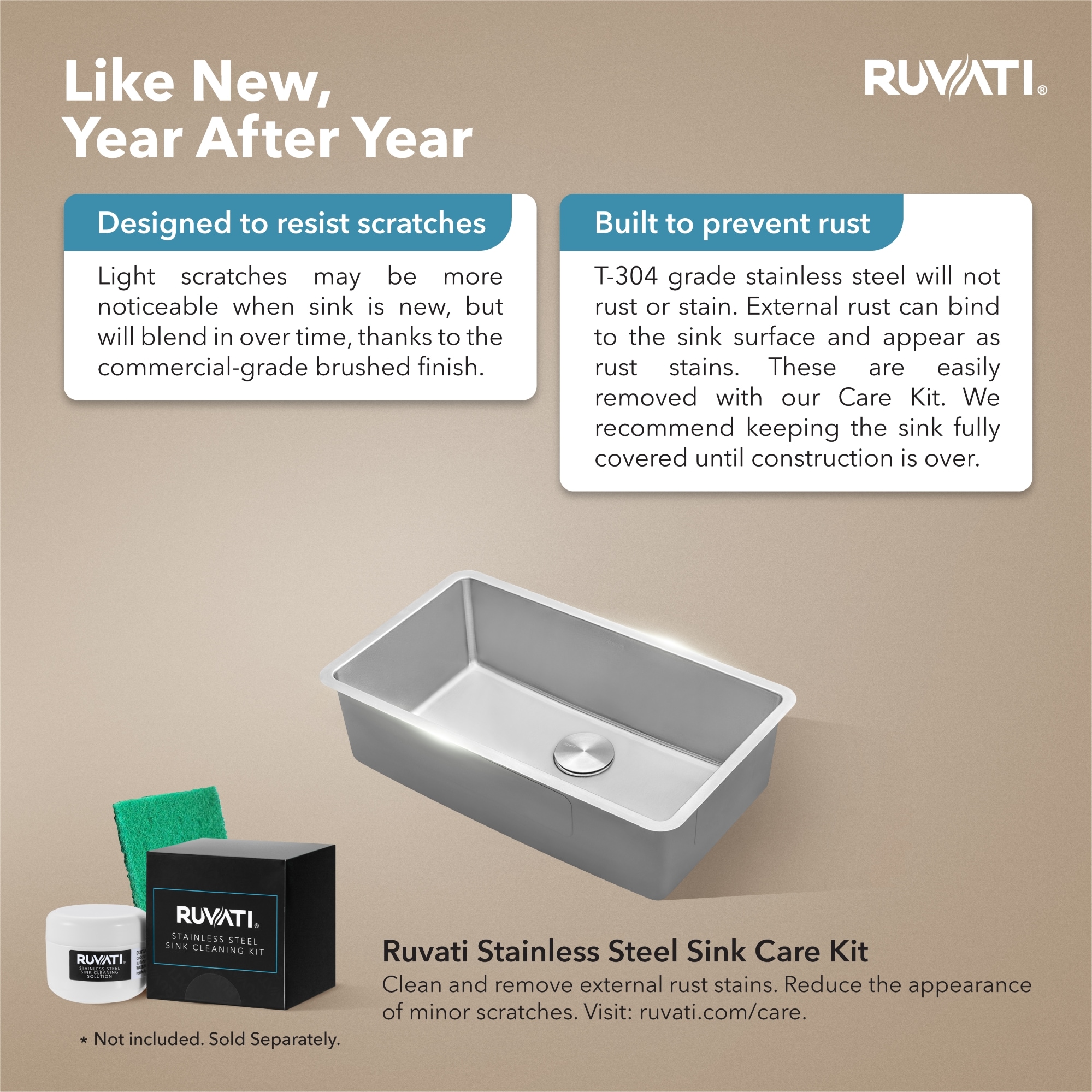 Ruvati RVM5931 Kitchen-Sinks - View #8
