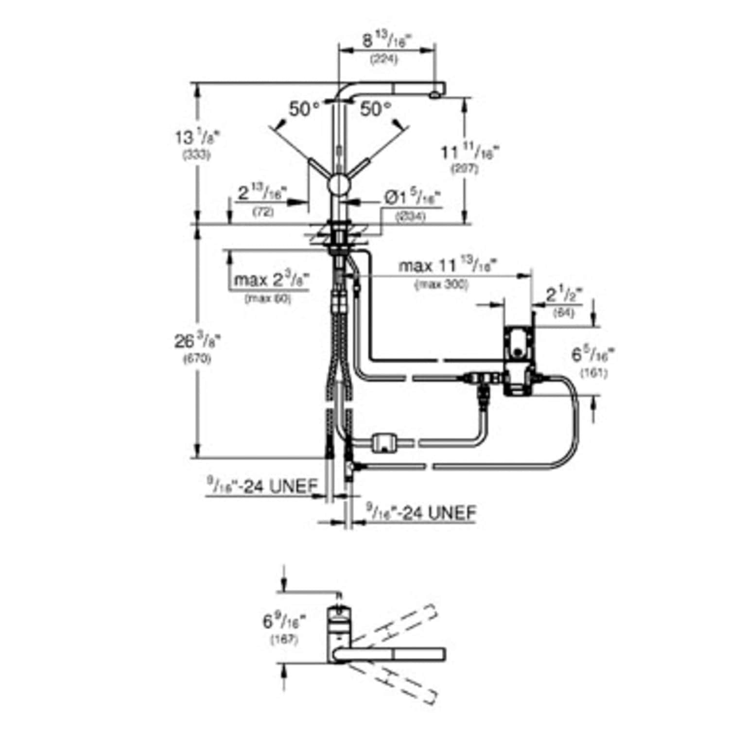 GROHE 30218DC1 Kitchen-Faucets - View #2