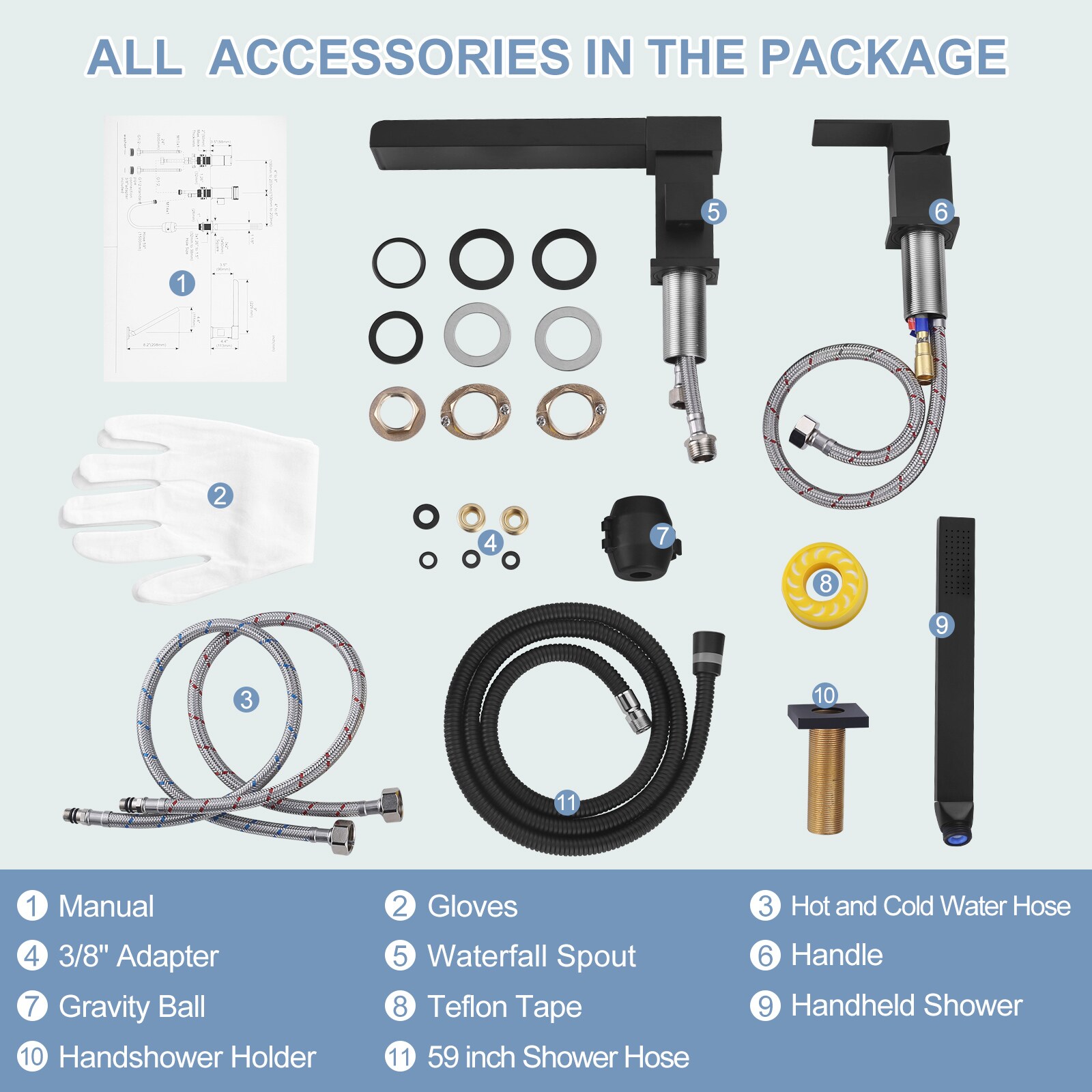 WOWOW 3080400B-LW Roman-Tub-Faucets - View #10