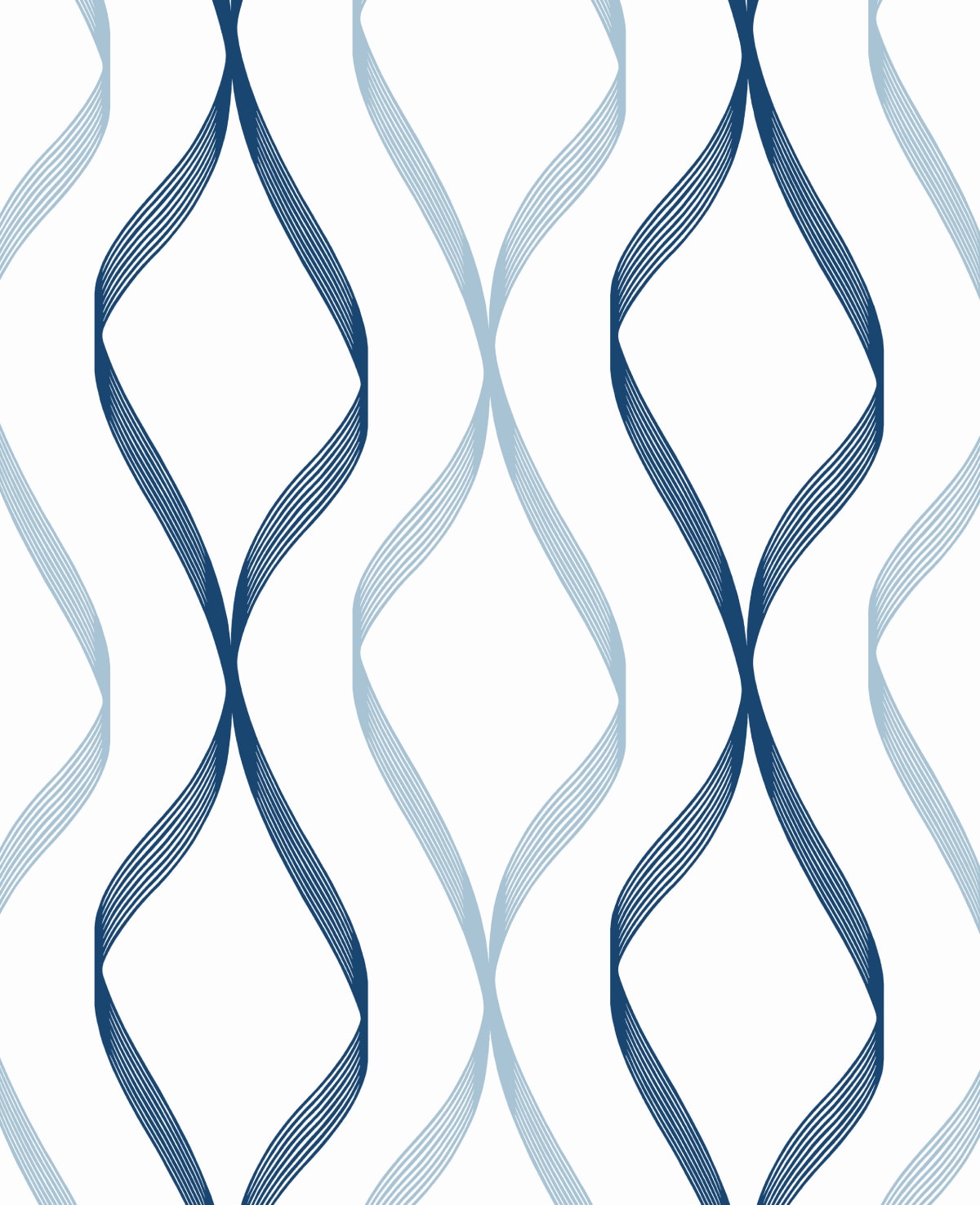 NextWall NW45102 30.75-Sq. Feet Celtic Blue and Dew Drop Vinyl Geometric Self-adhesive Peel and Stick Wallpaper
