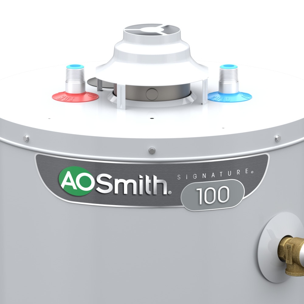 A.O. Smith Signature 100 40-Gallons Tall 6-year Warranty 40000-BTU