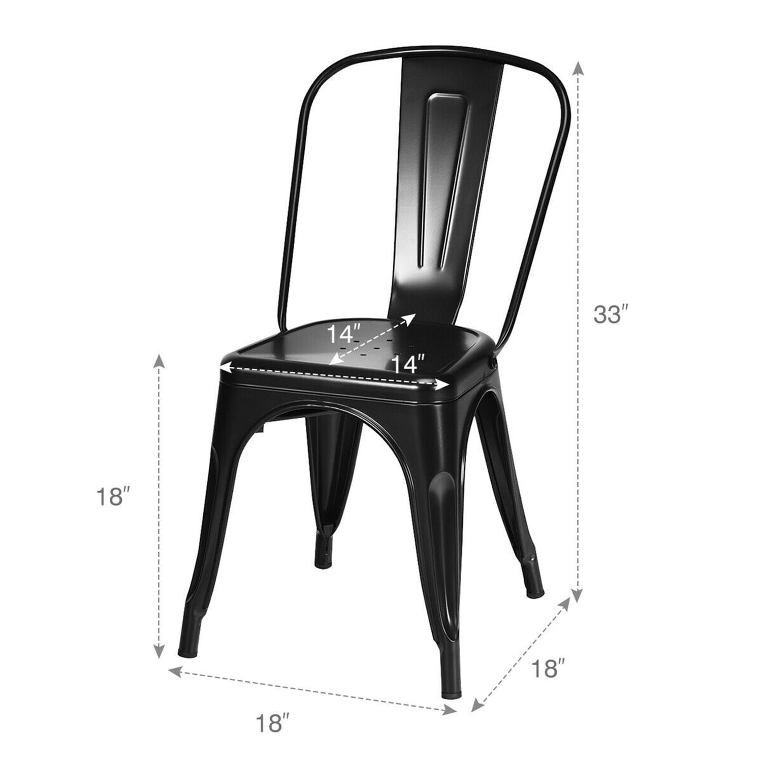 WELLFOR TRX-646AK Dining-Chairs - View #7